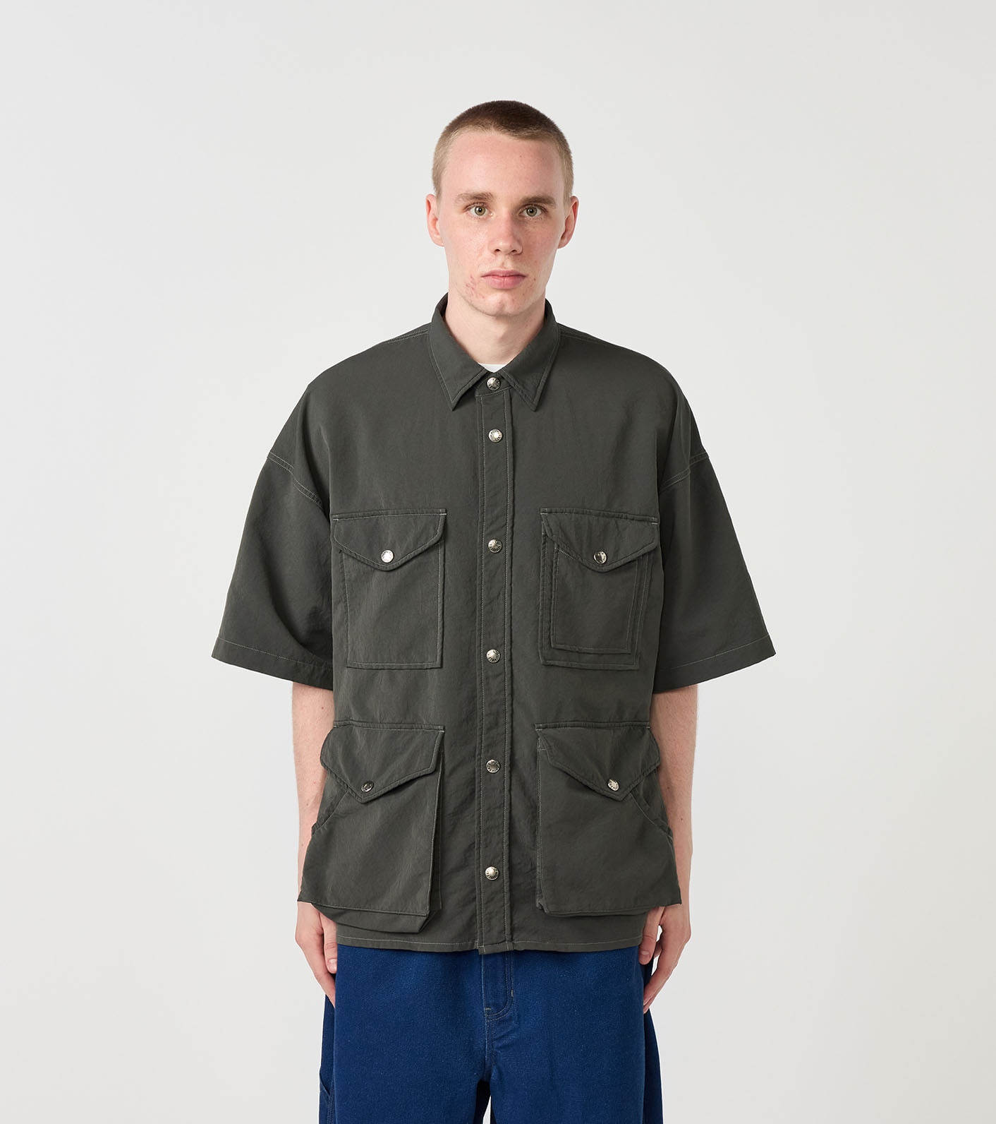 Garment Dyed ALPHADRY Field S/S Shirts