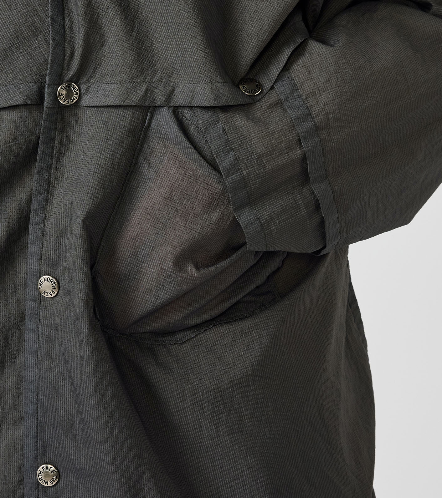 Garment Dyed Nylon Ripstop Field Shirt Jacket