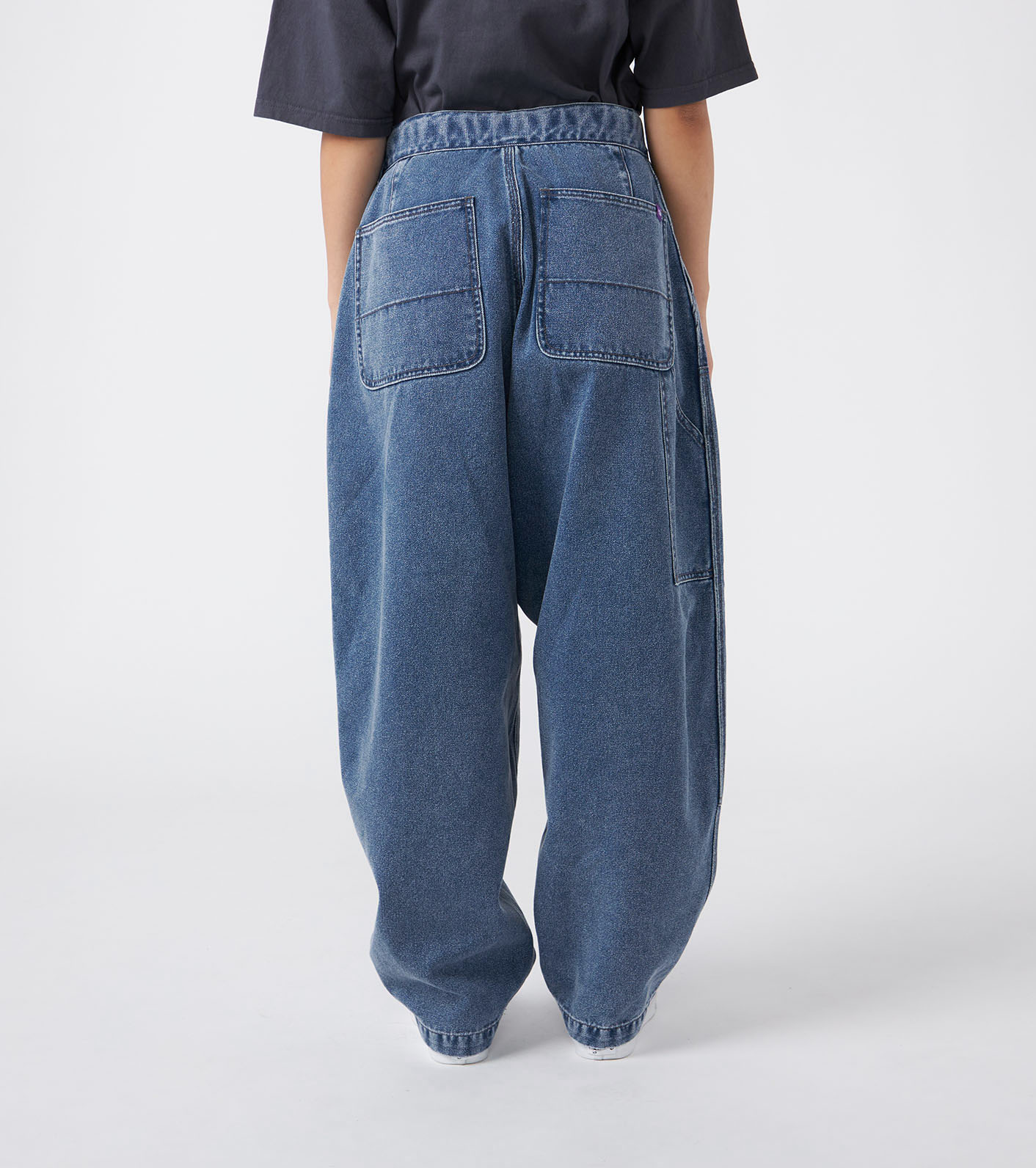 Indigo Field Wrap Pants