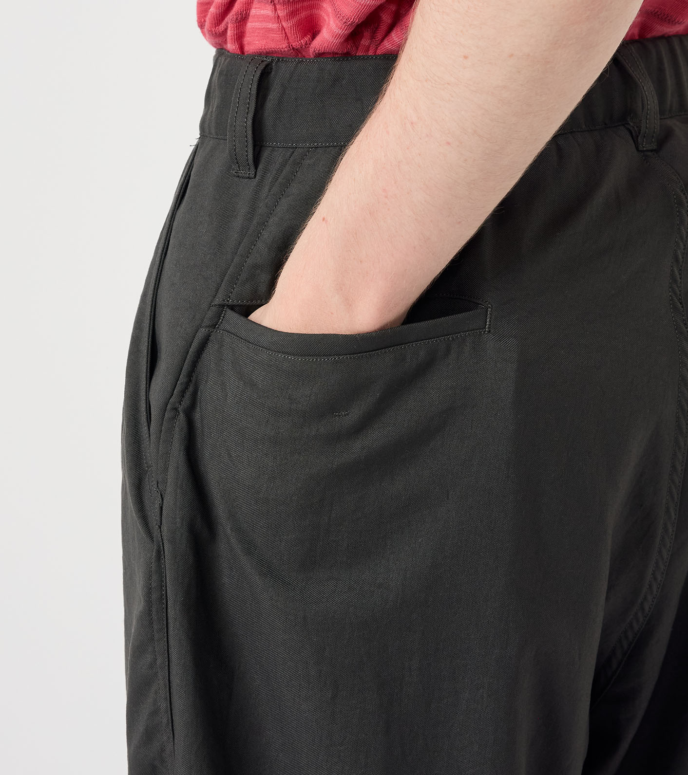 Nylon Twill Wide Field Pants