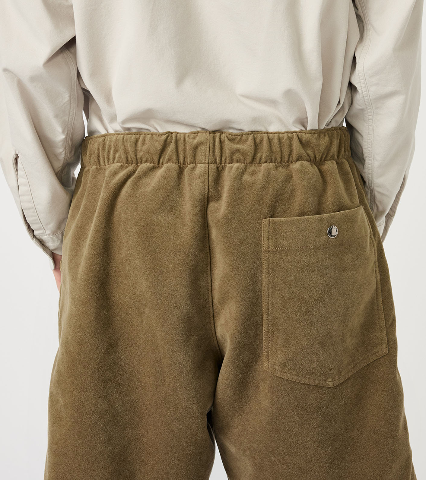 Synthetic Leather Field Shorts