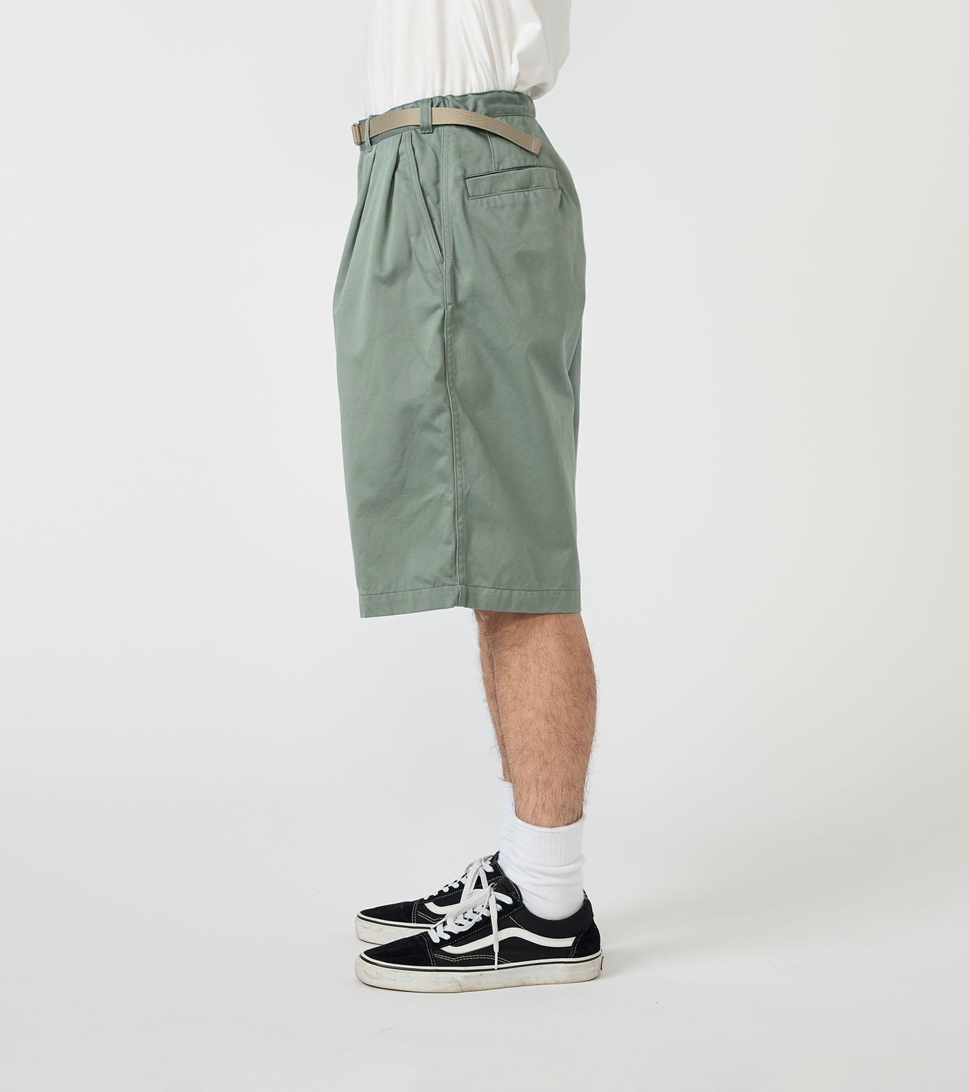 Chino Tuck Field Shorts