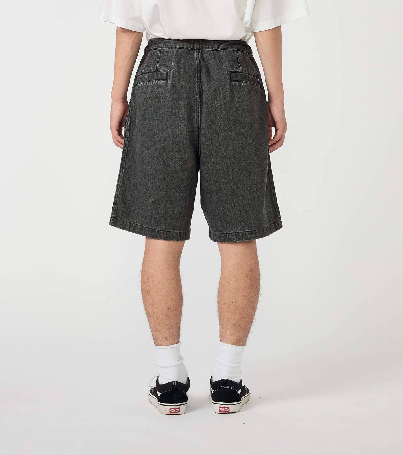 Denim Tuck Field Shorts