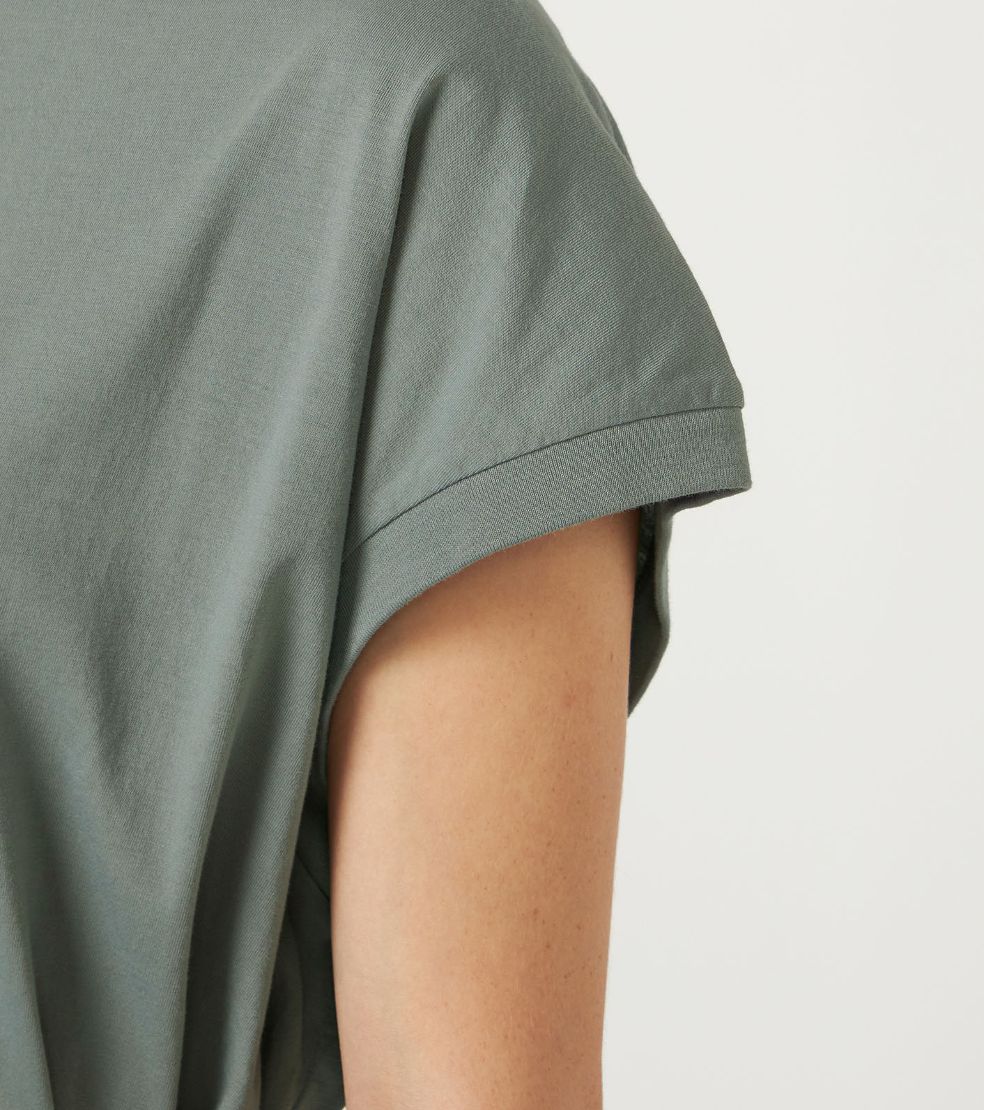 Garment Dyed Field Belted Dress