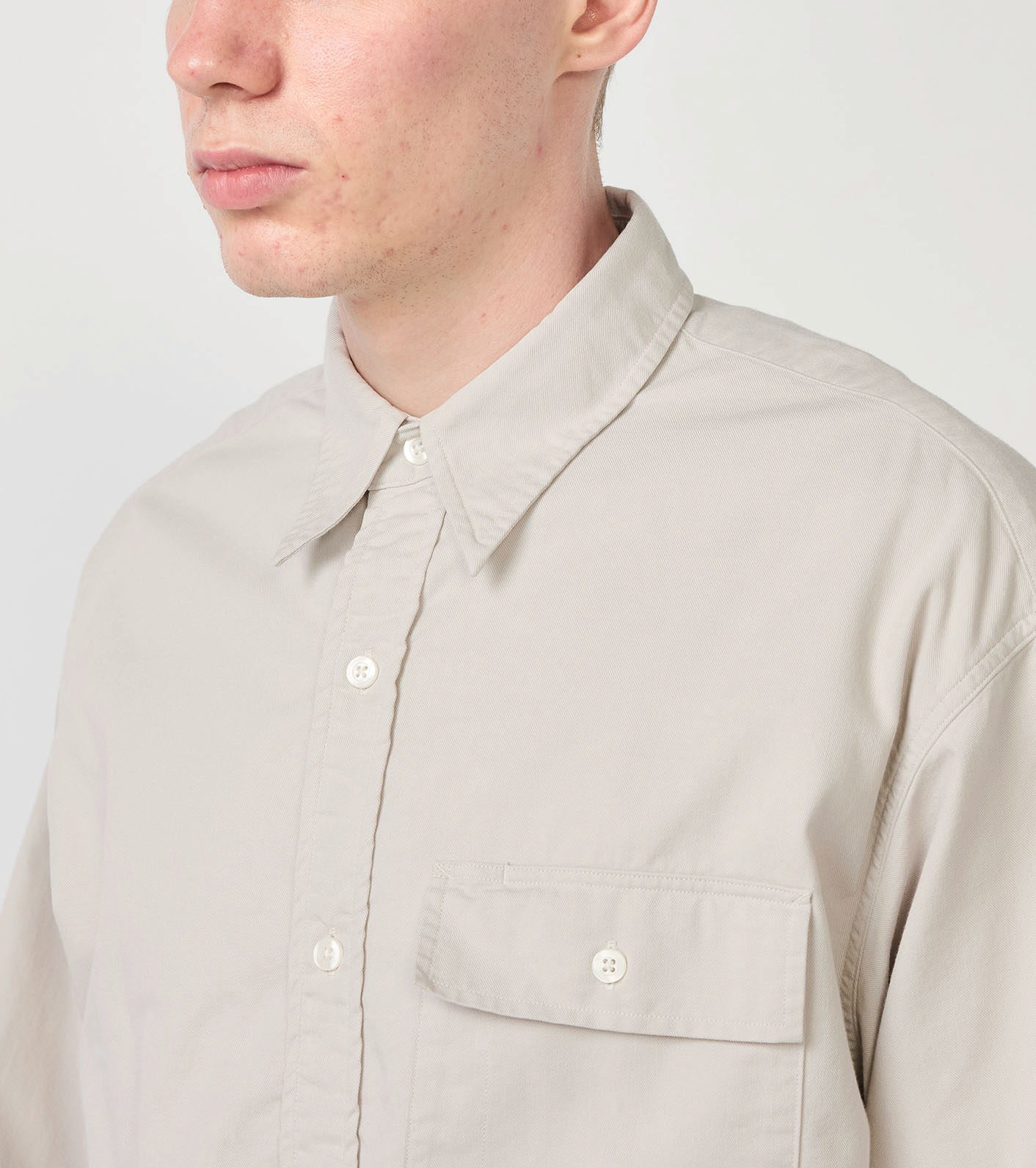 Garment Dyed Field Twill Shirt