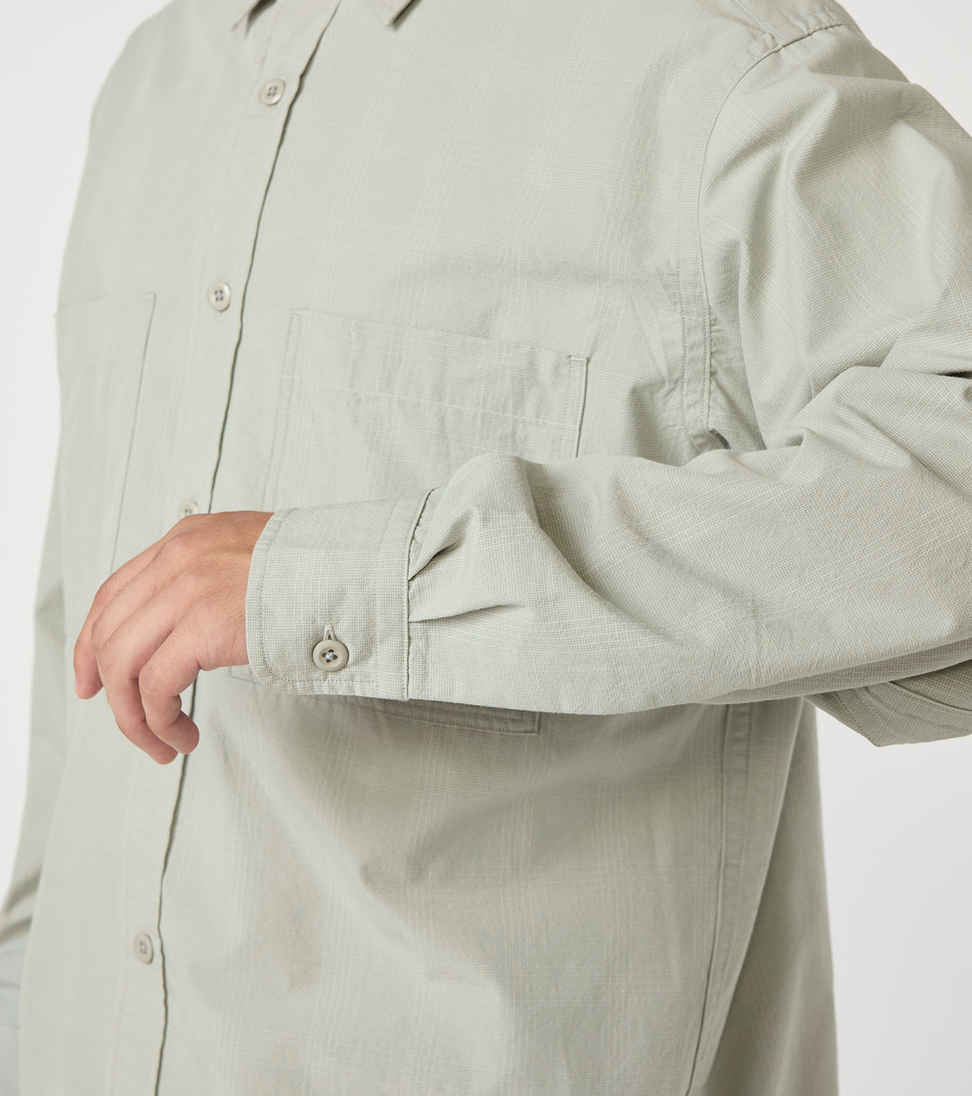 Double Pocket Plaid Field Work Shirt