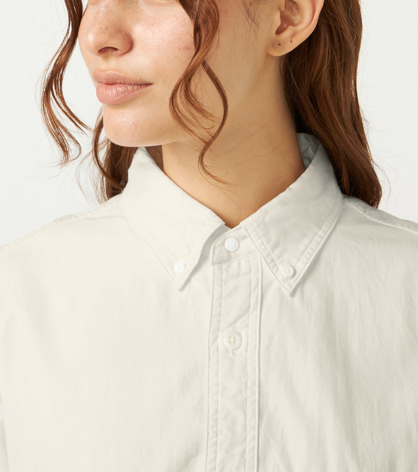 Button Down Field S/S Cropped Shirt