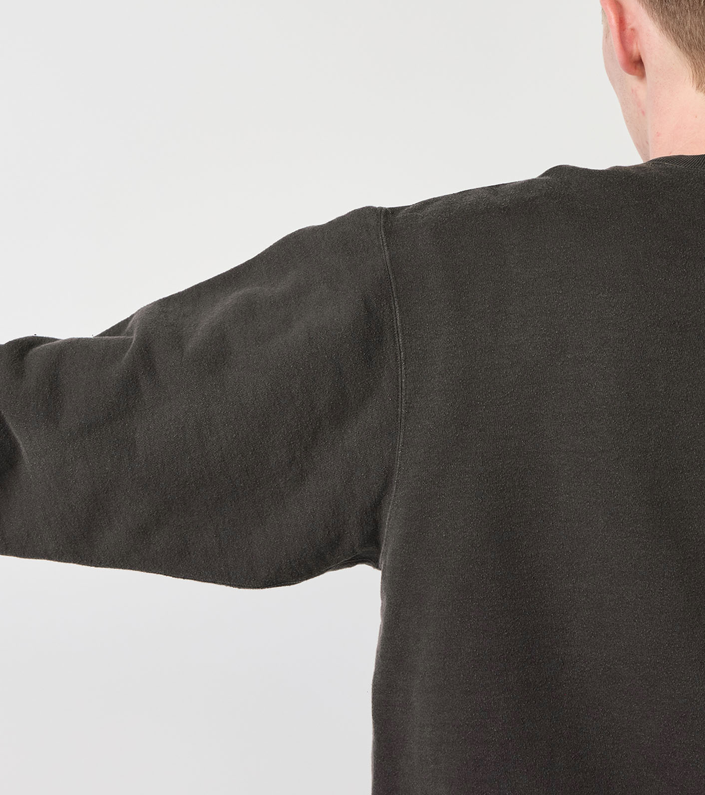 Field Patchworked Crewneck Sweatshirt