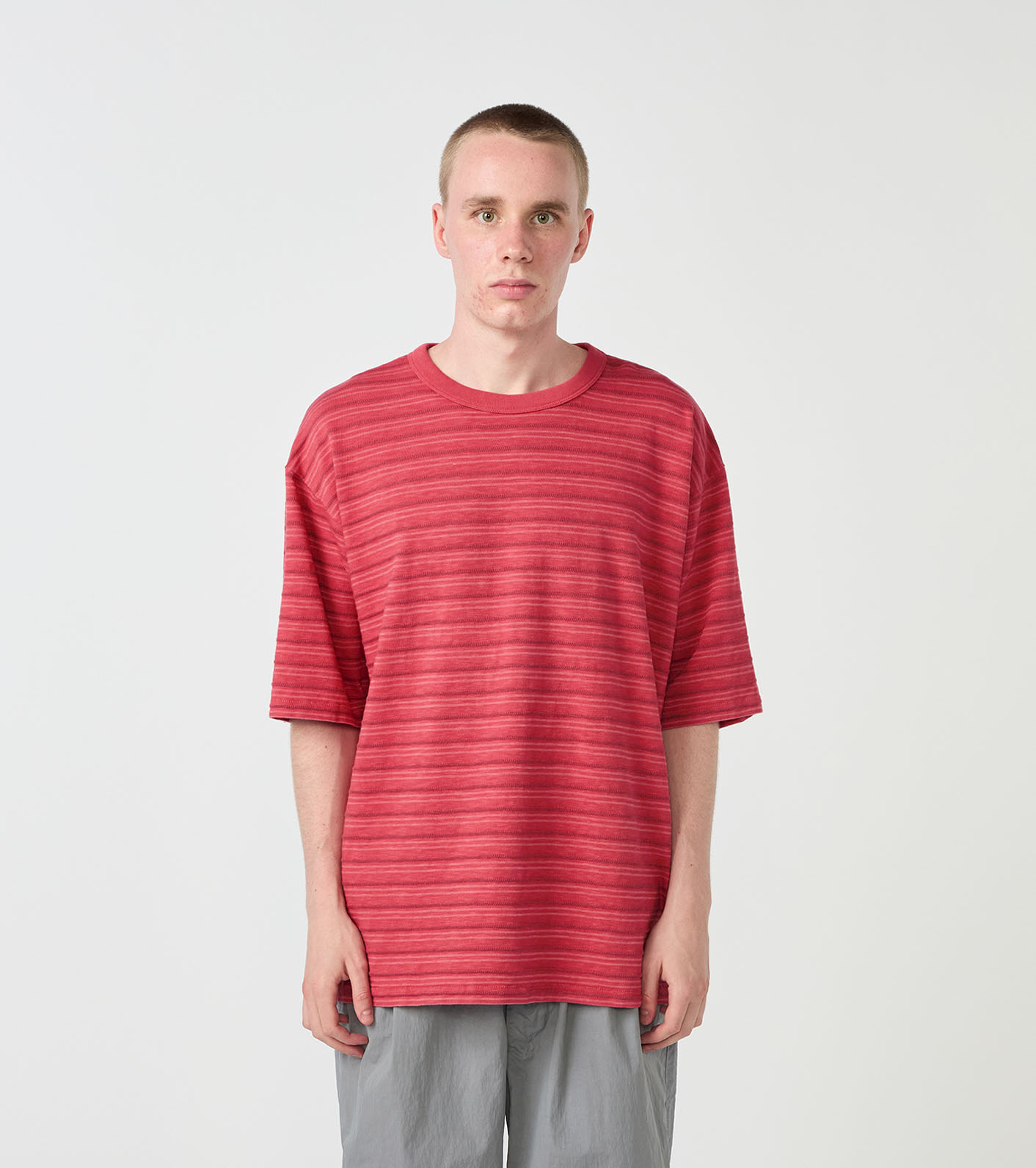 Garment Dyed Jacquard Field Tee