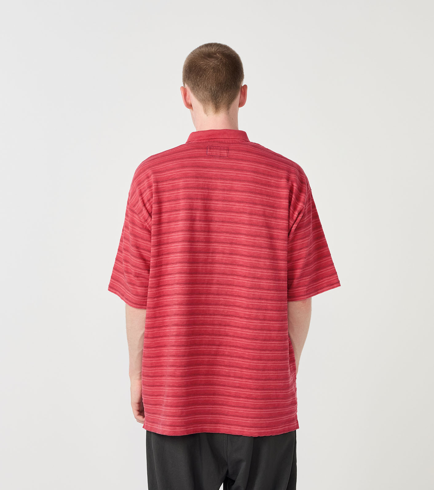Garment Dyed Jacquard Field Polo