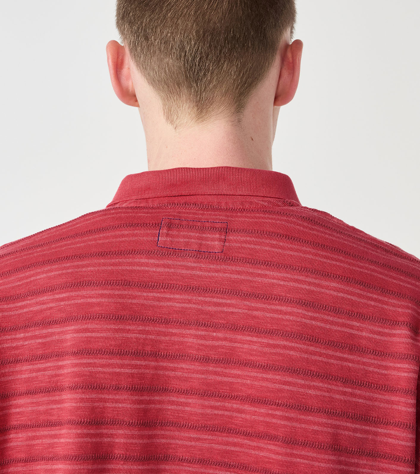 Garment Dyed Jacquard Field Polo