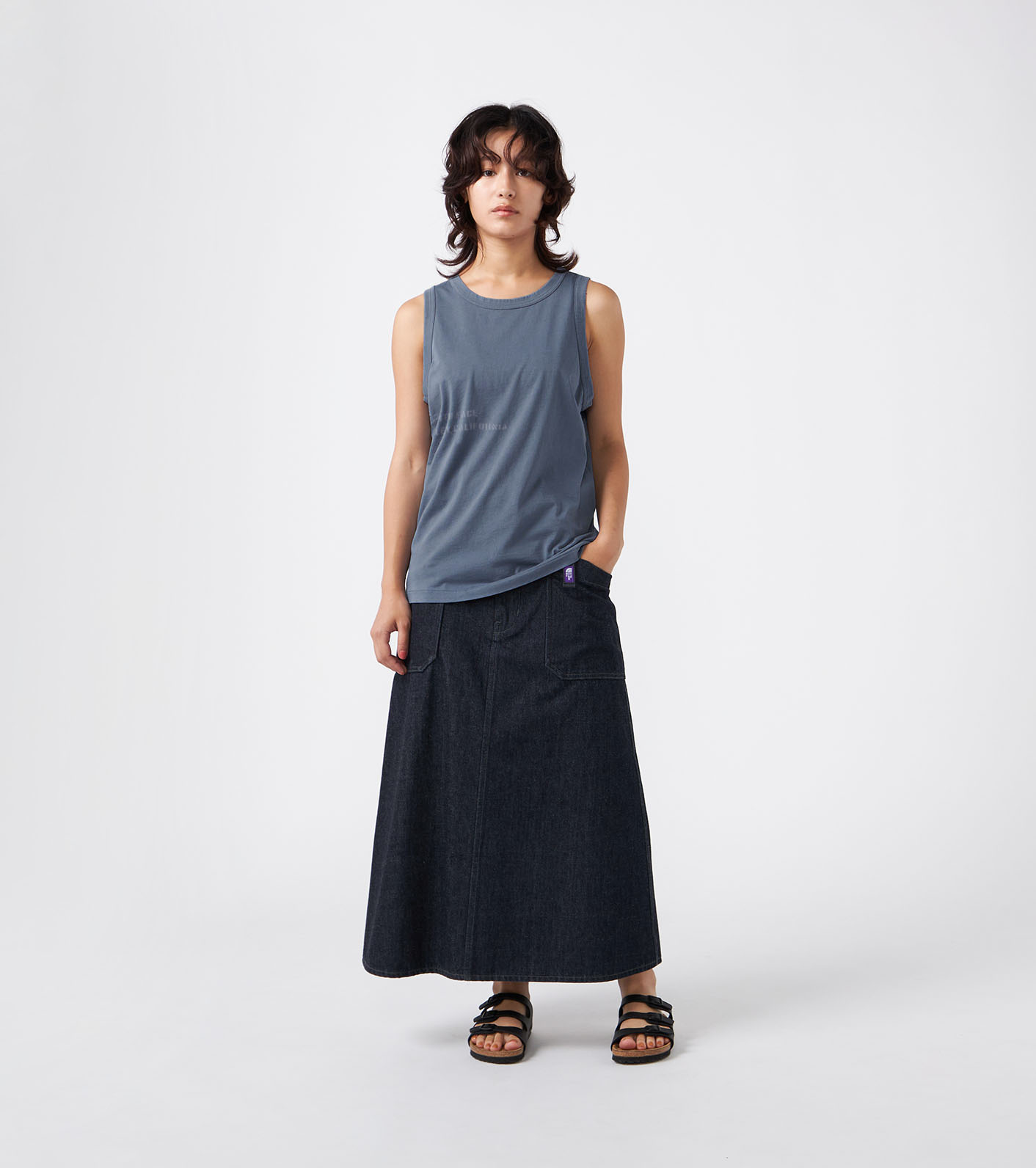 Garment Dyed Lettered Field Tank