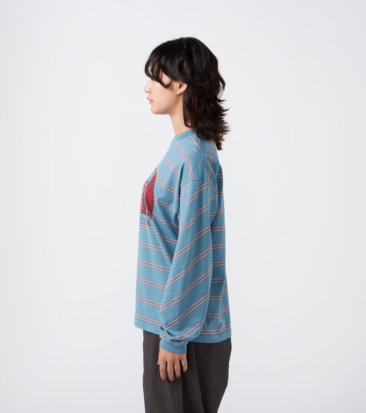 Field Long Sleeve Striped Tee