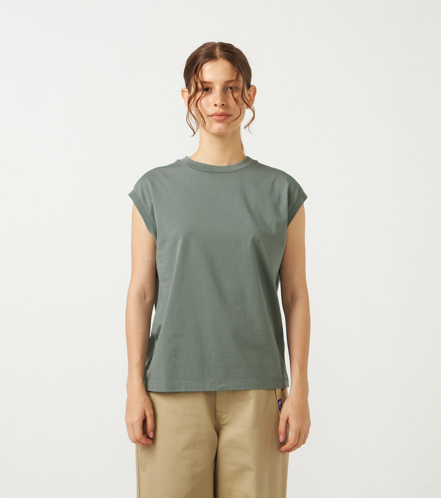 Garment Dyed Field Sleeveless Tee