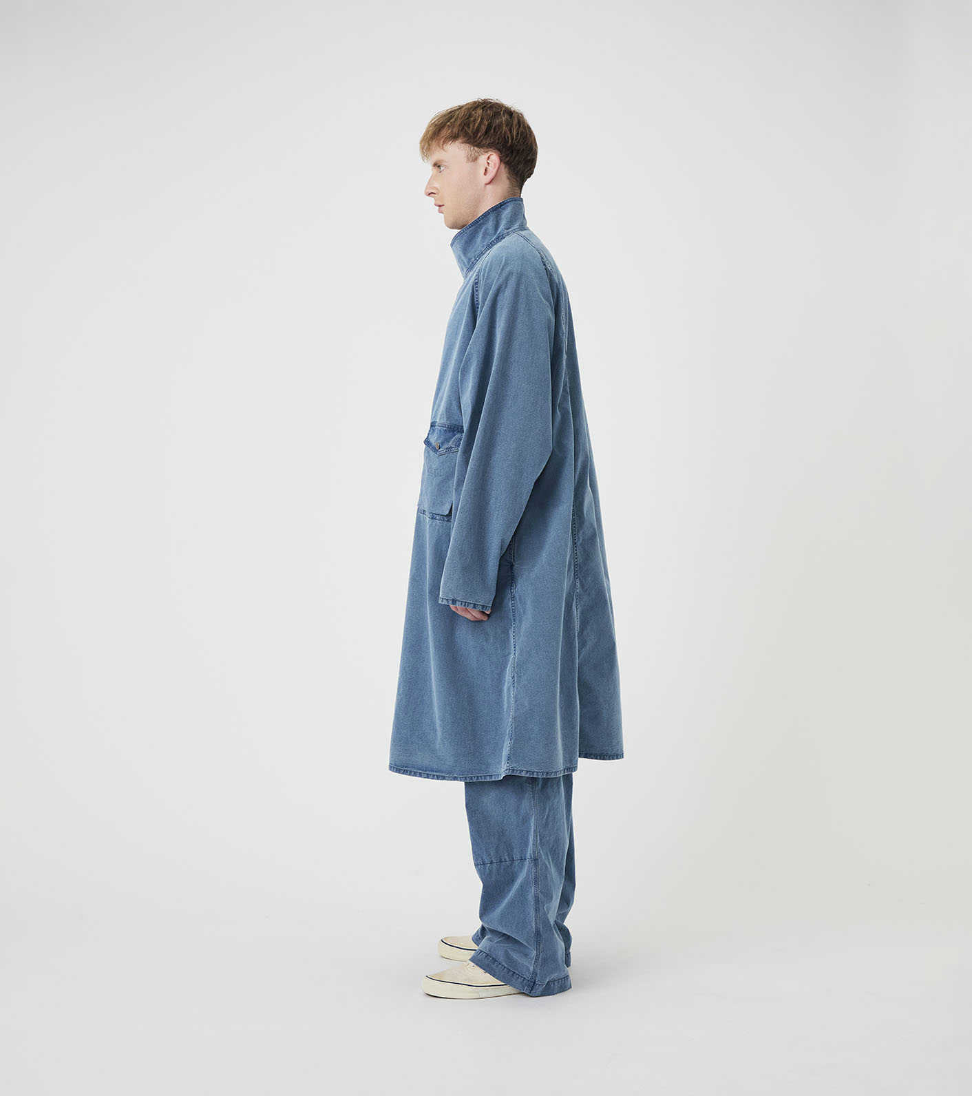 Indigo Weather Field Coat