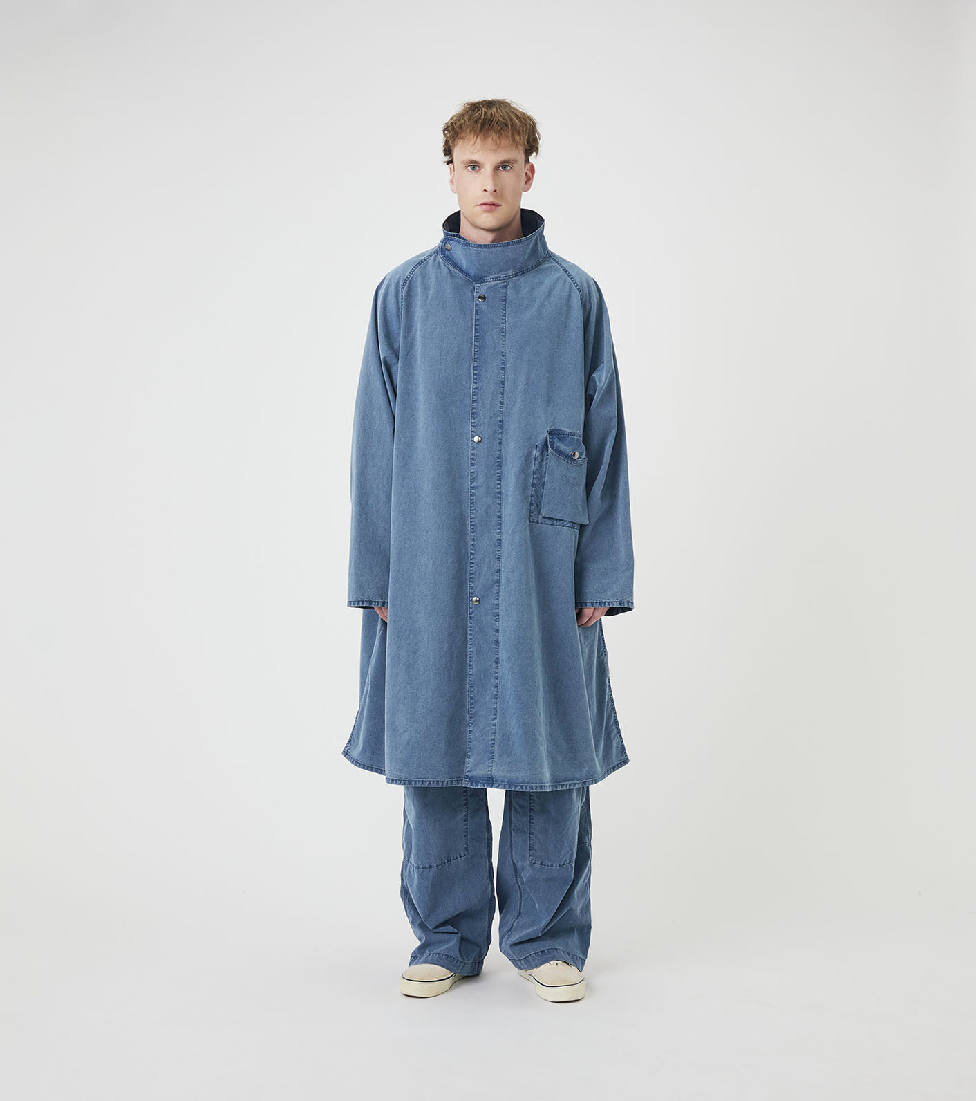 Indigo Weather Field Coat