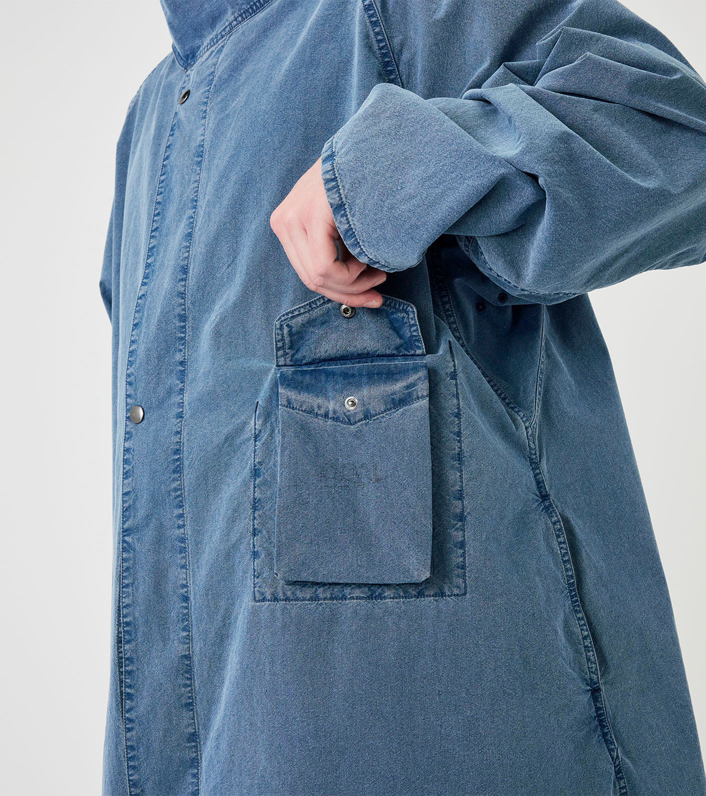 Indigo Weather Field Coat