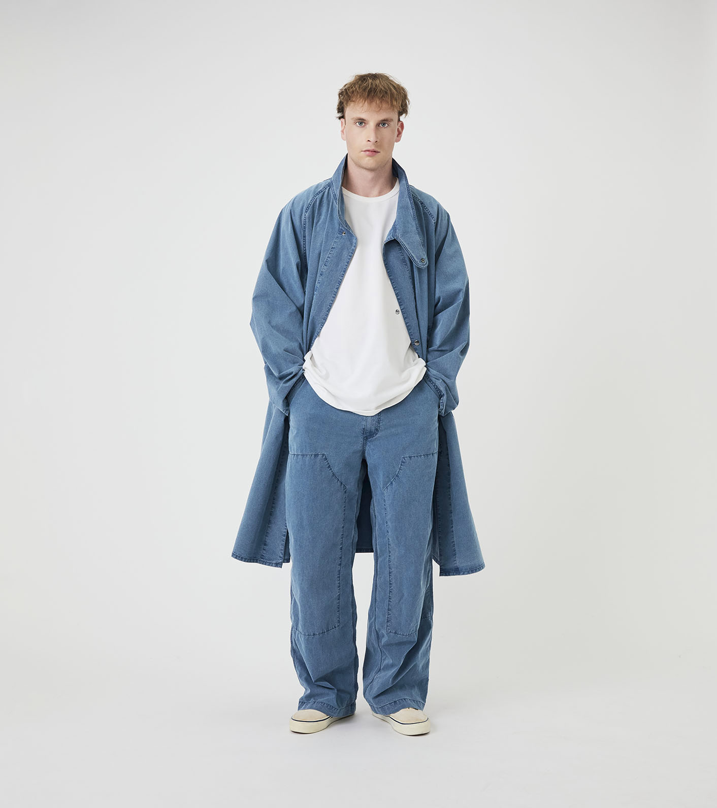 Indigo Weather Deck Pants
