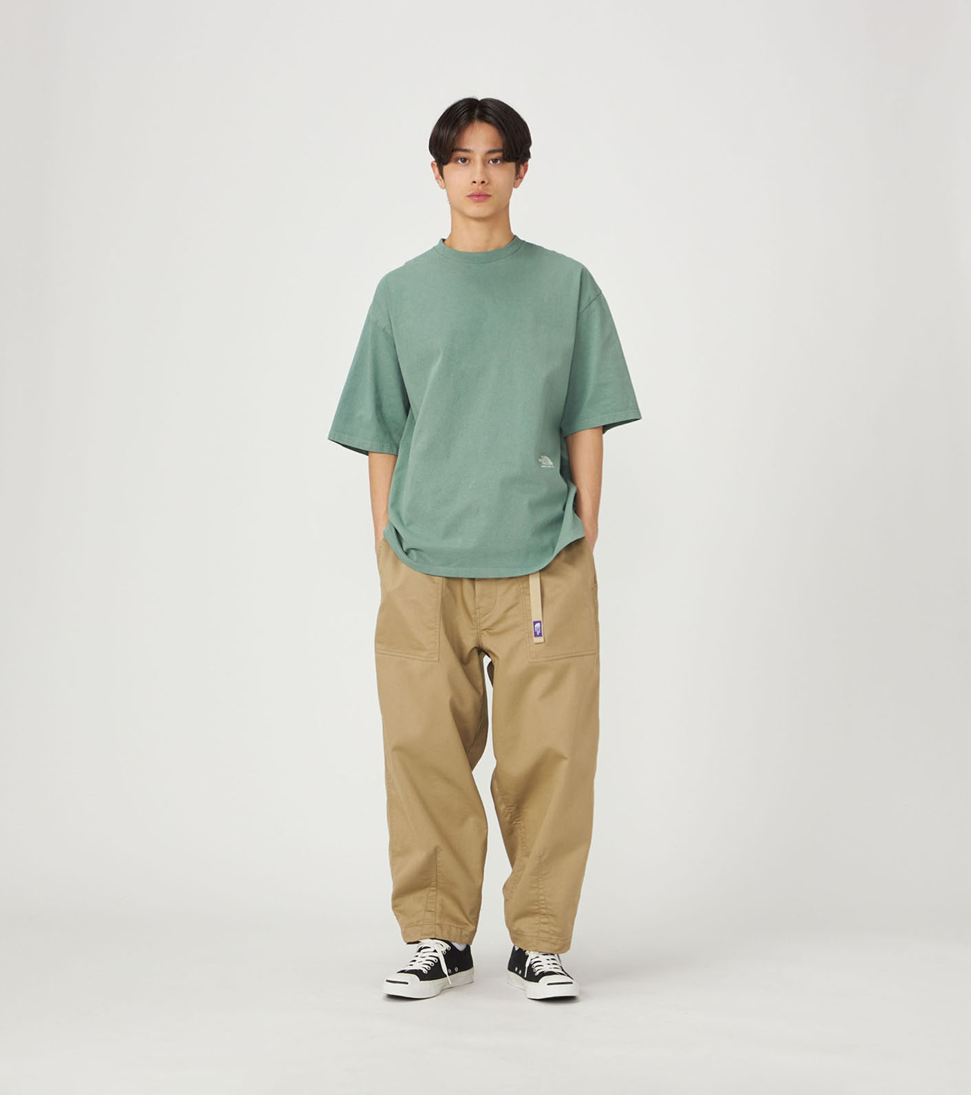 COOLMAX Chino Wide Cropped Pants