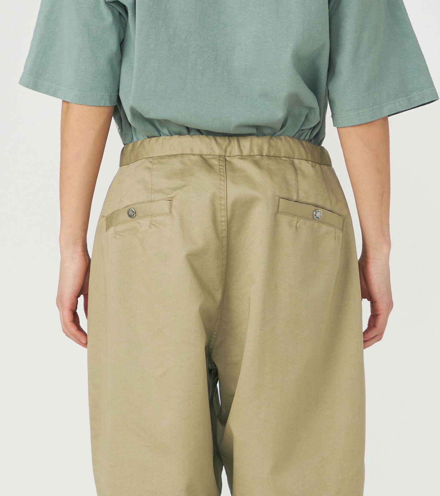COOLMAX Chino Wide Cropped Pants