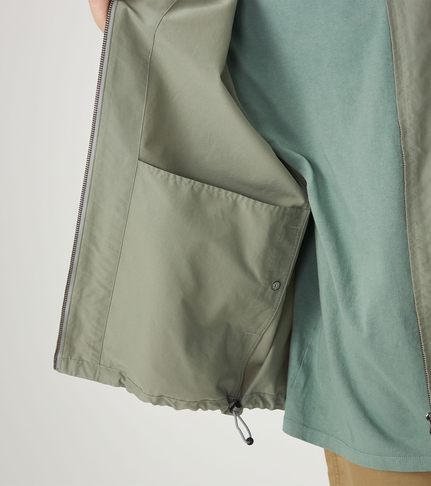 Double Peak Field Short Sleeve Jacket