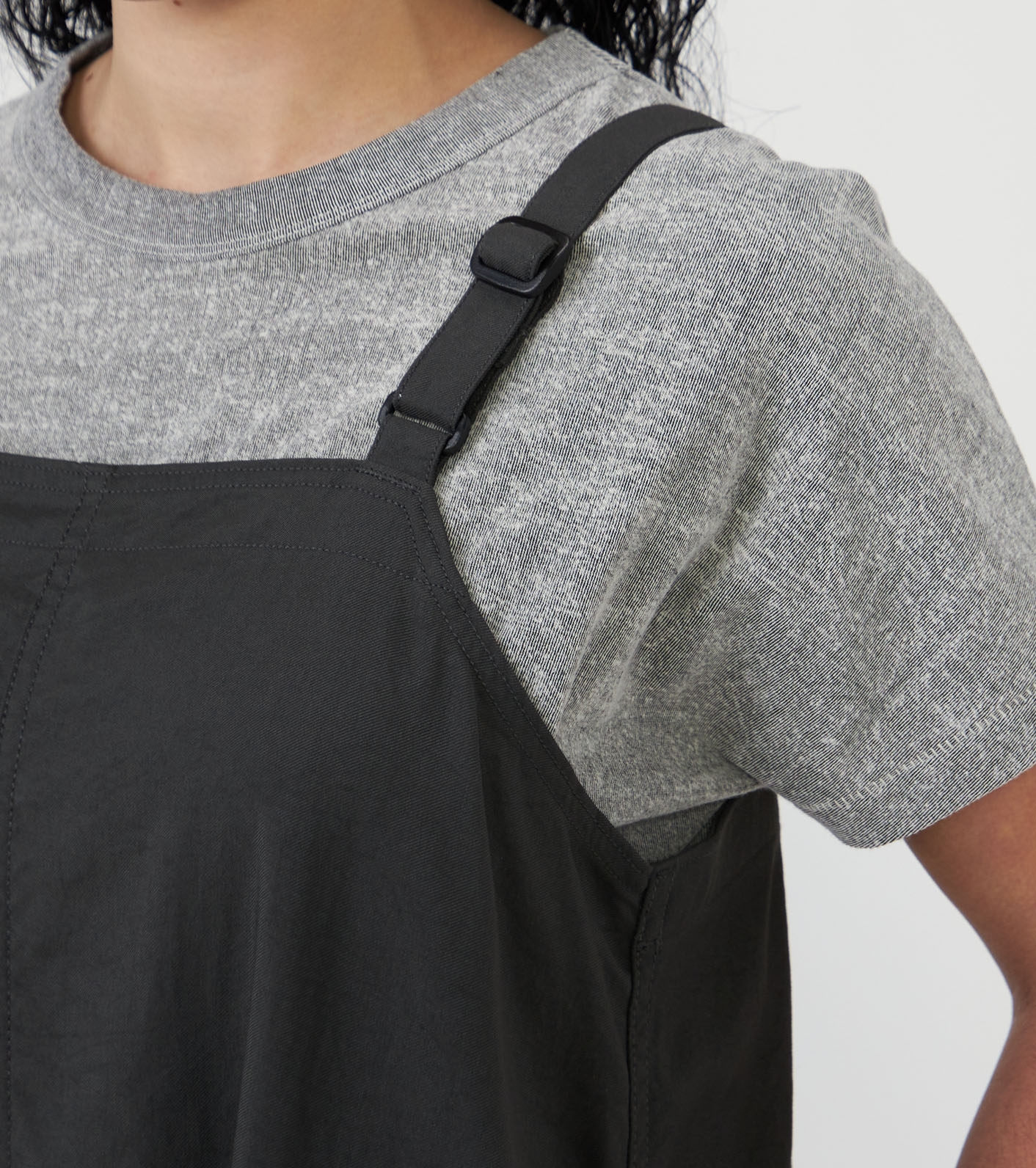 Nylon Twill Field Jumper Dress