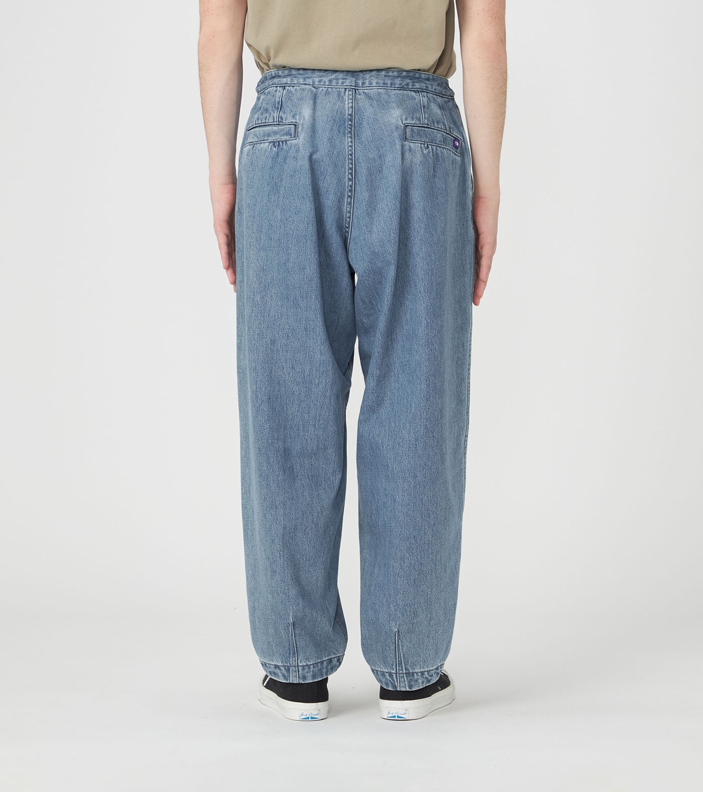 Denim Wide Tapered Field Pants