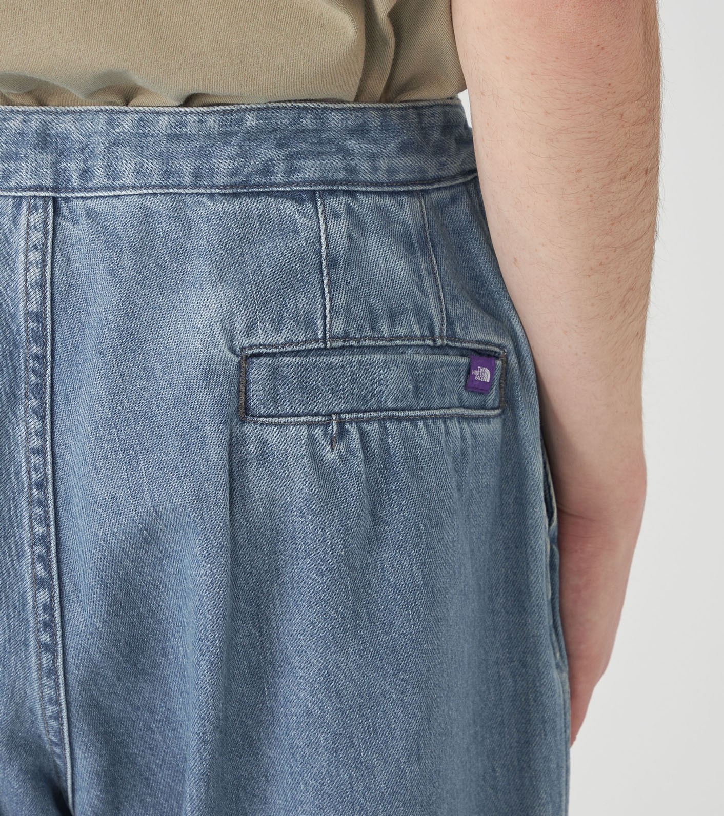 Denim Wide Tapered Field Pants