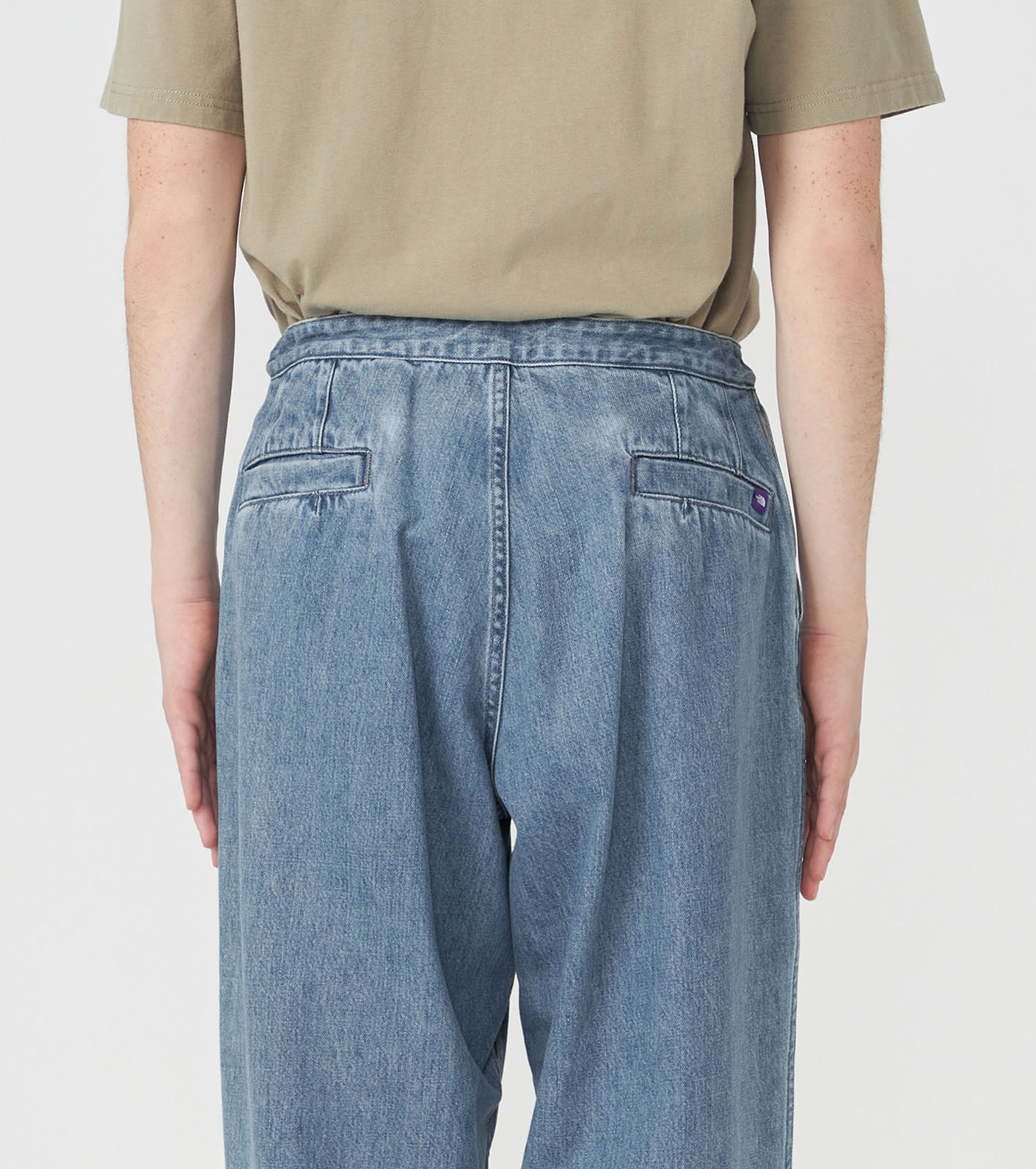 Denim Wide Tapered Field Pants