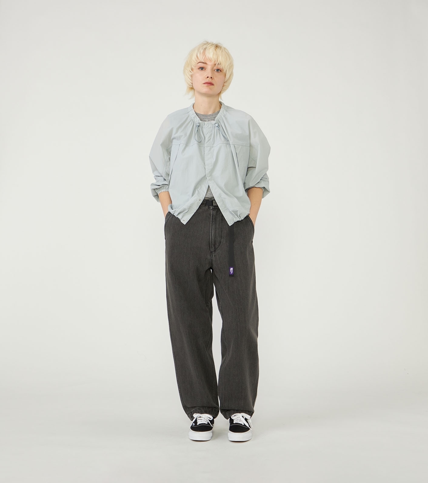 Denim Wide Tapered Field Pants