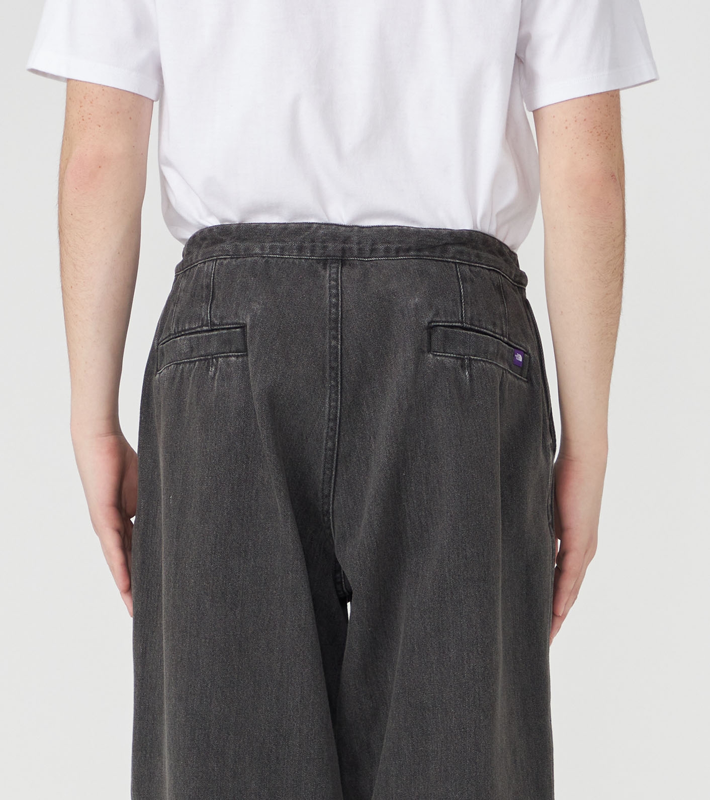 Denim Wide Tapered Field Pants