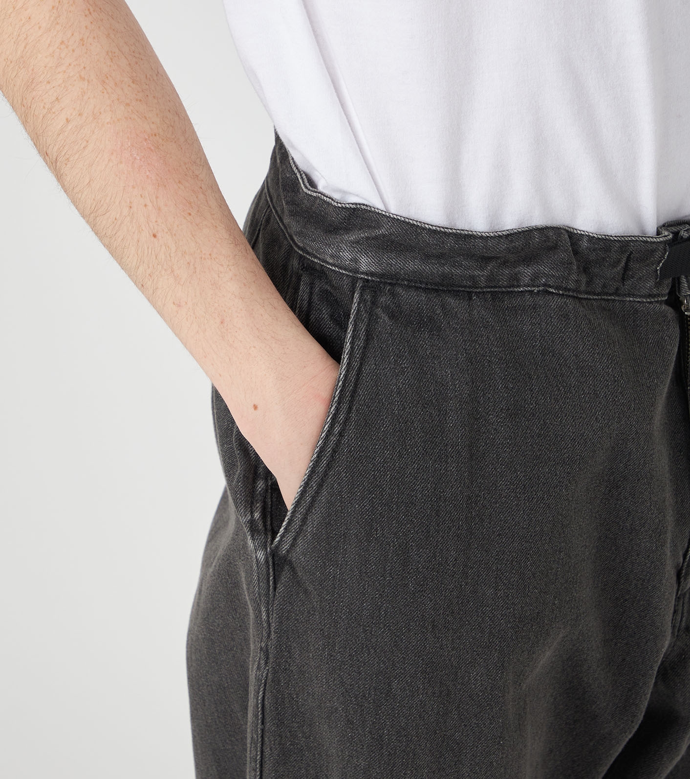 Denim Wide Tapered Field Pants