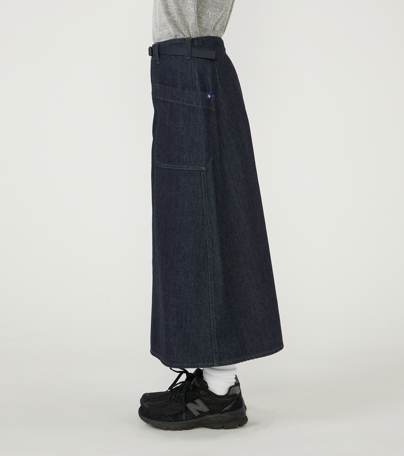 Denim Field Skirt