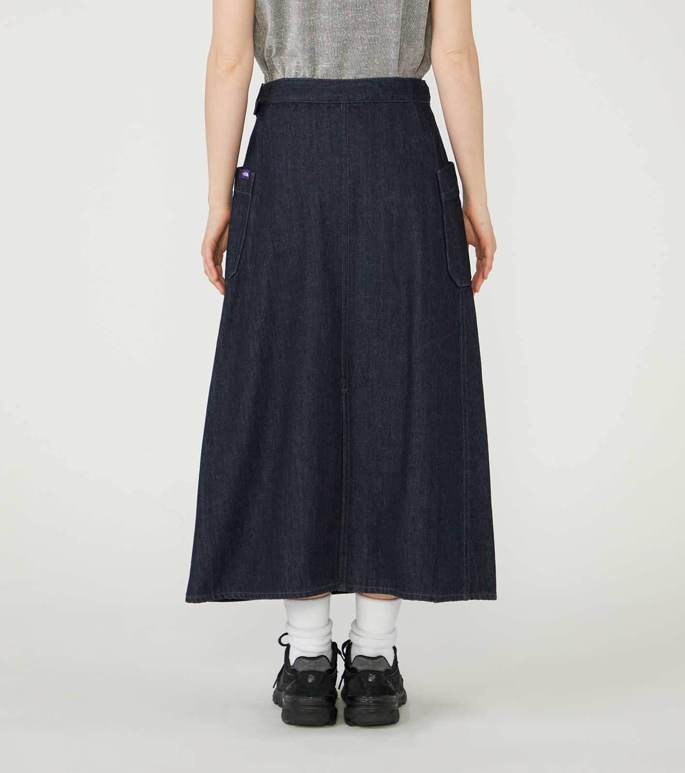 Denim Field Skirt