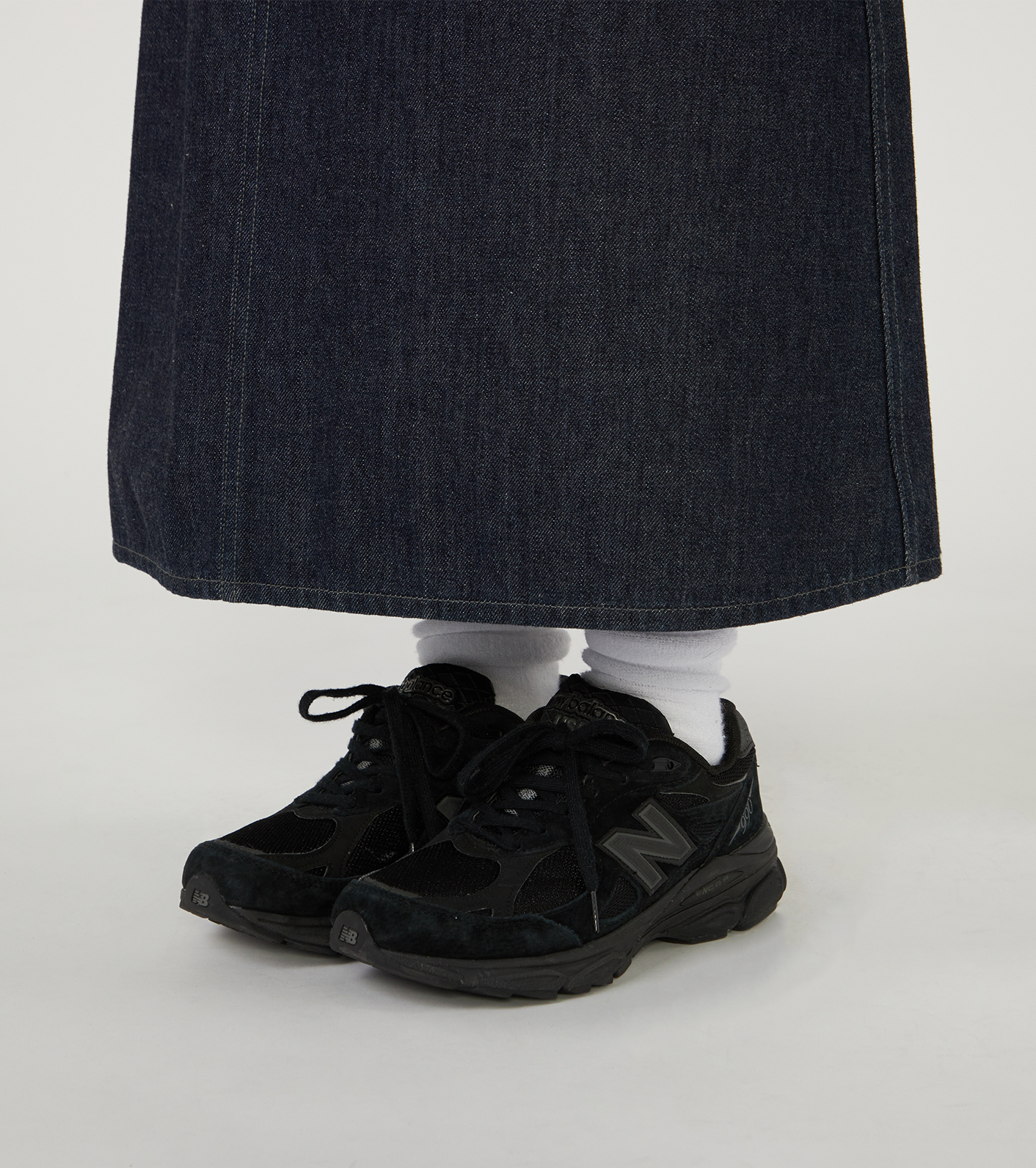 Denim Field Skirt
