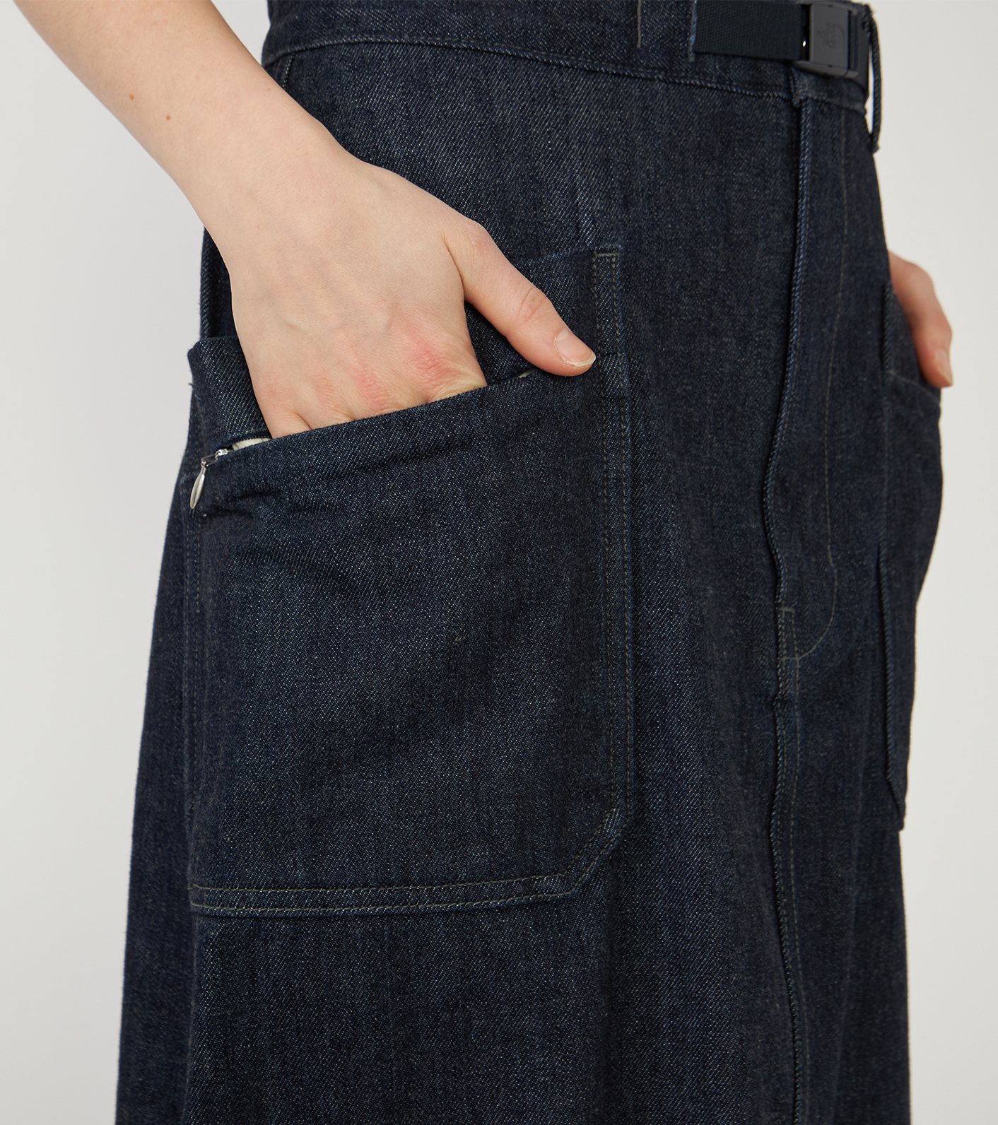 Denim Field Skirt
