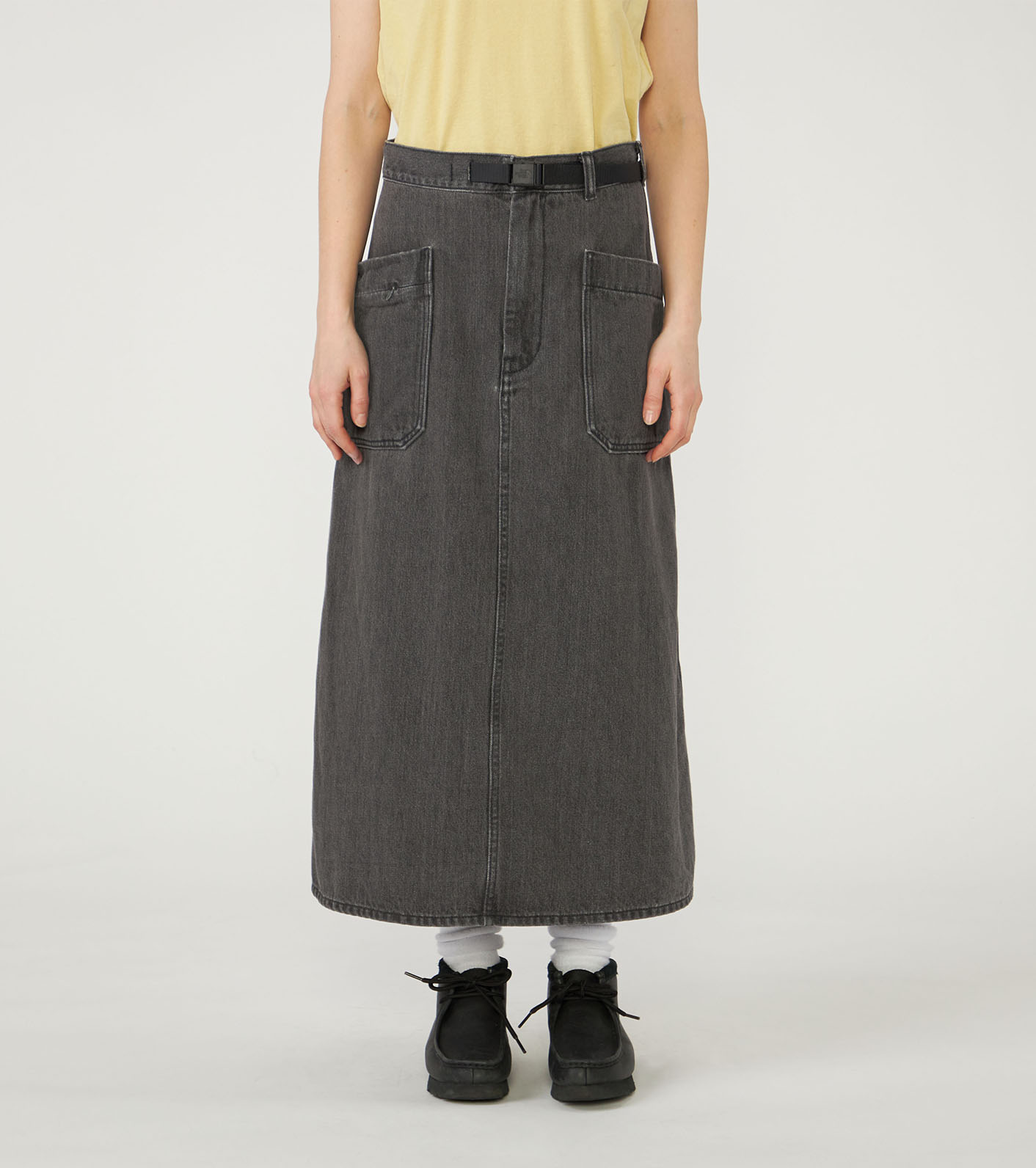Denim Field Skirt