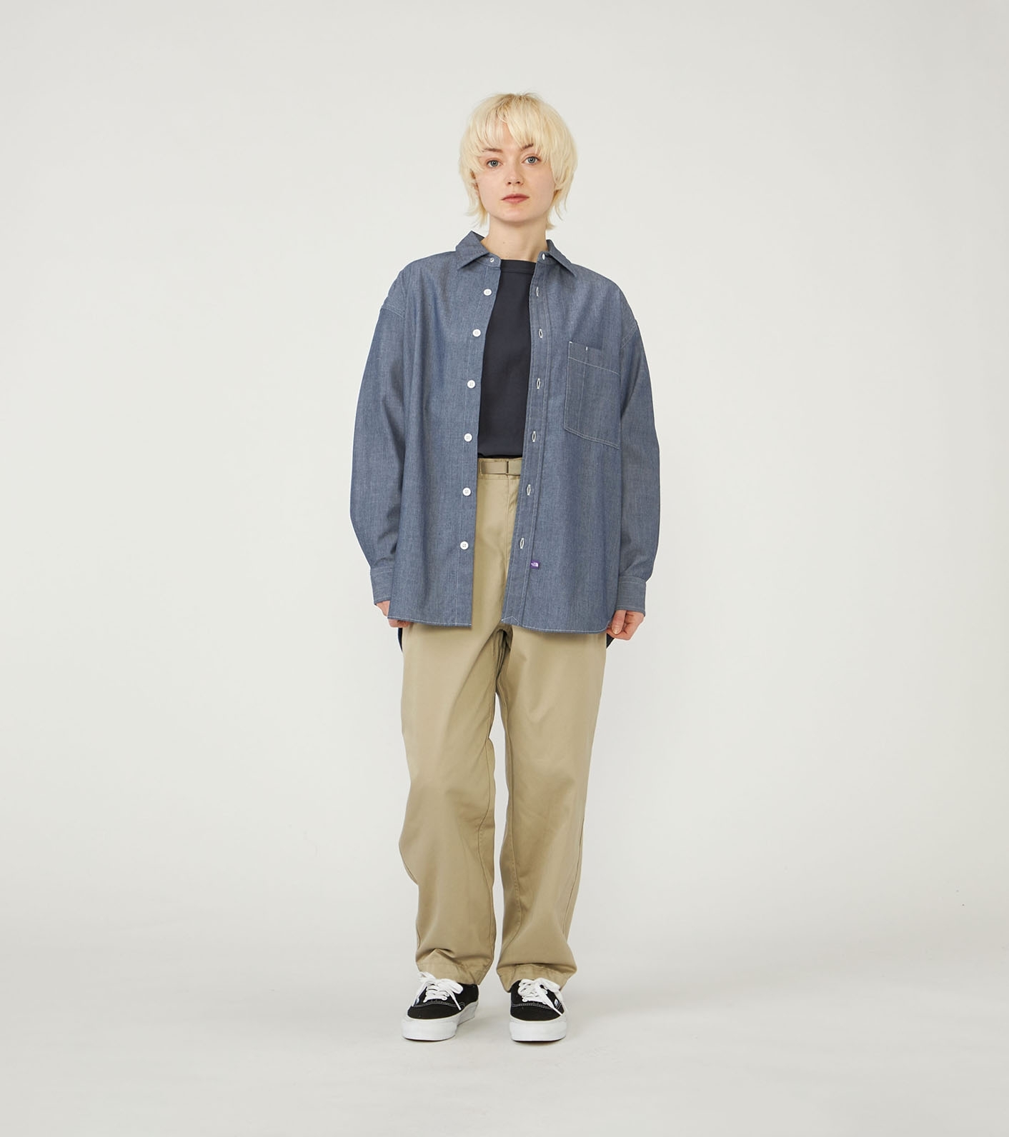 Regular Collar Chambray Field Shirt