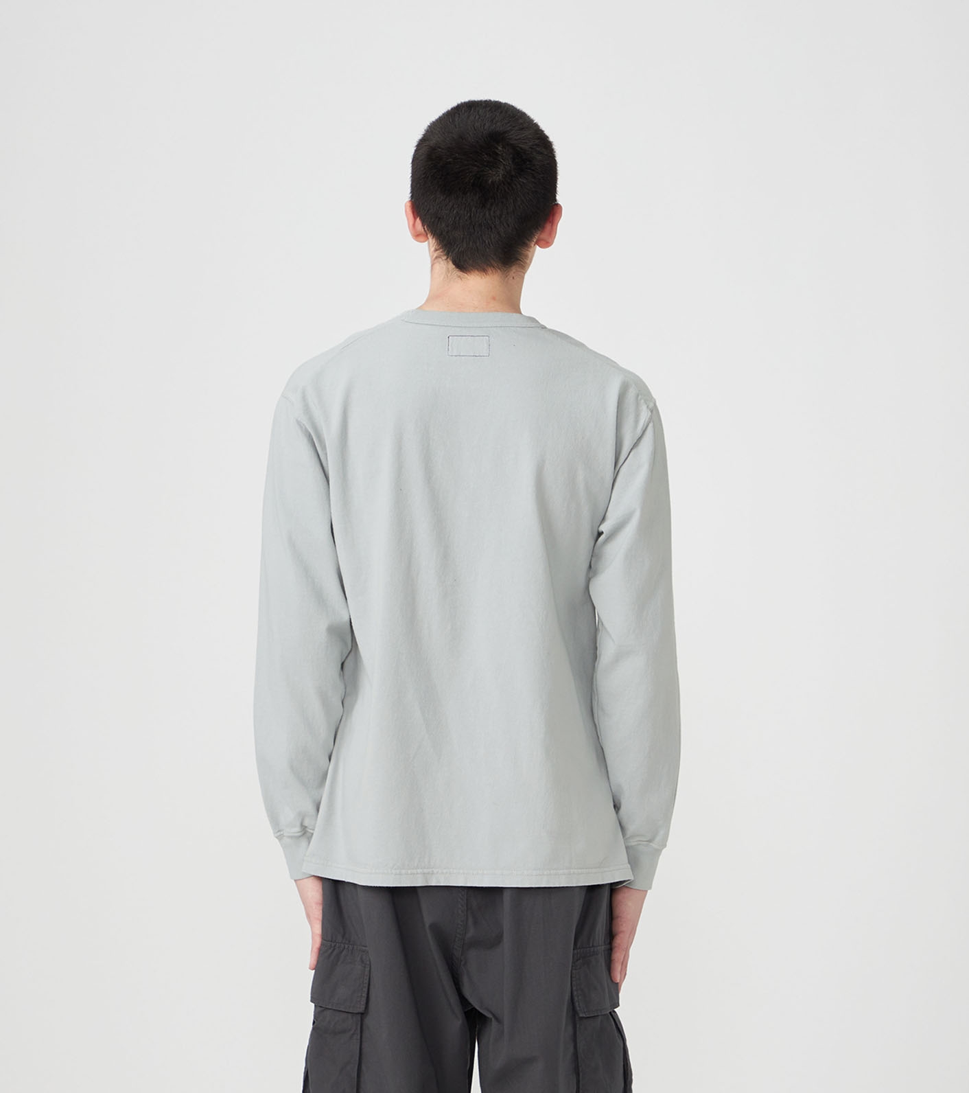 8oz Field Long Sleeve Pocket Tee