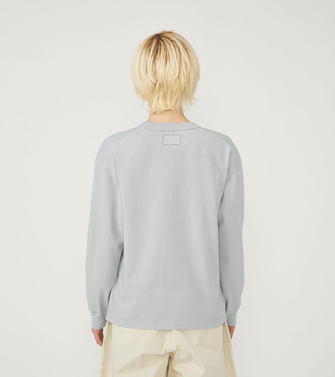 8oz Field Long Sleeve Pocket Tee