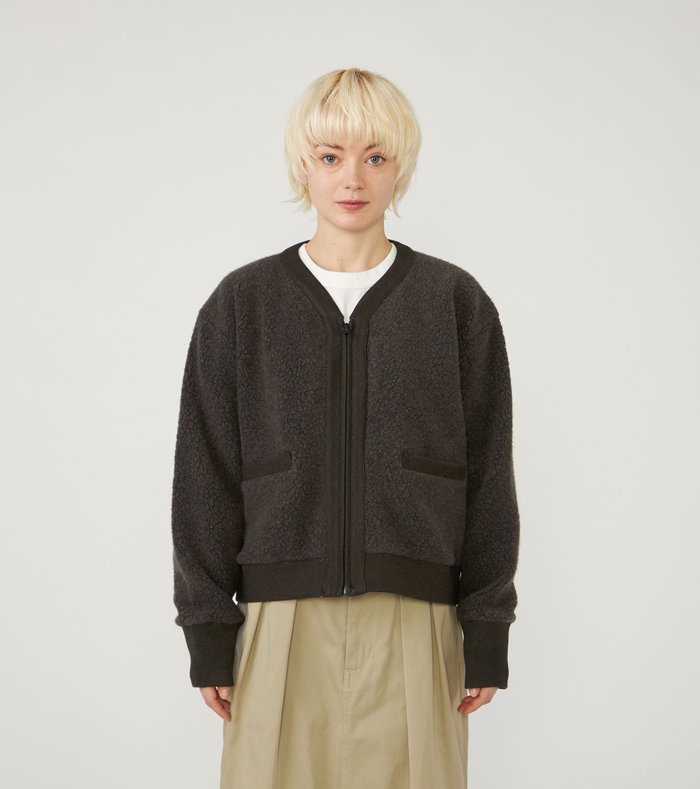 PLAS Fleece Field Cardigan