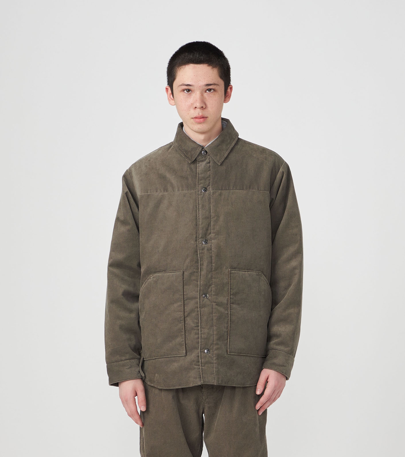 Corduroy Field Insulation Shirt Jacket