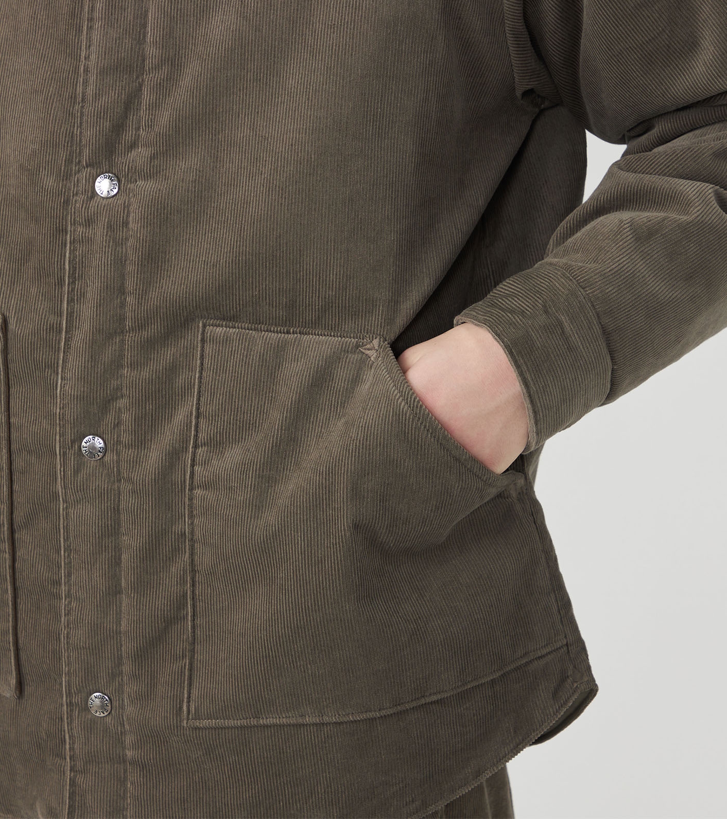 Corduroy Field Insulation Shirt Jacket