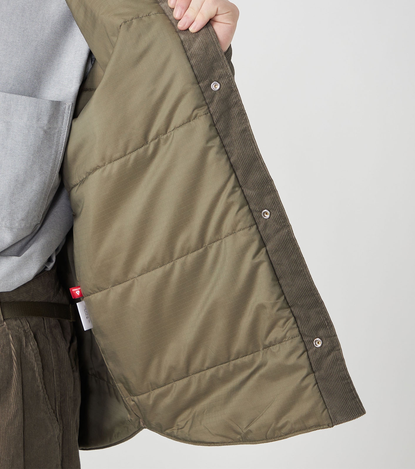 Corduroy Field Insulation Shirt Jacket