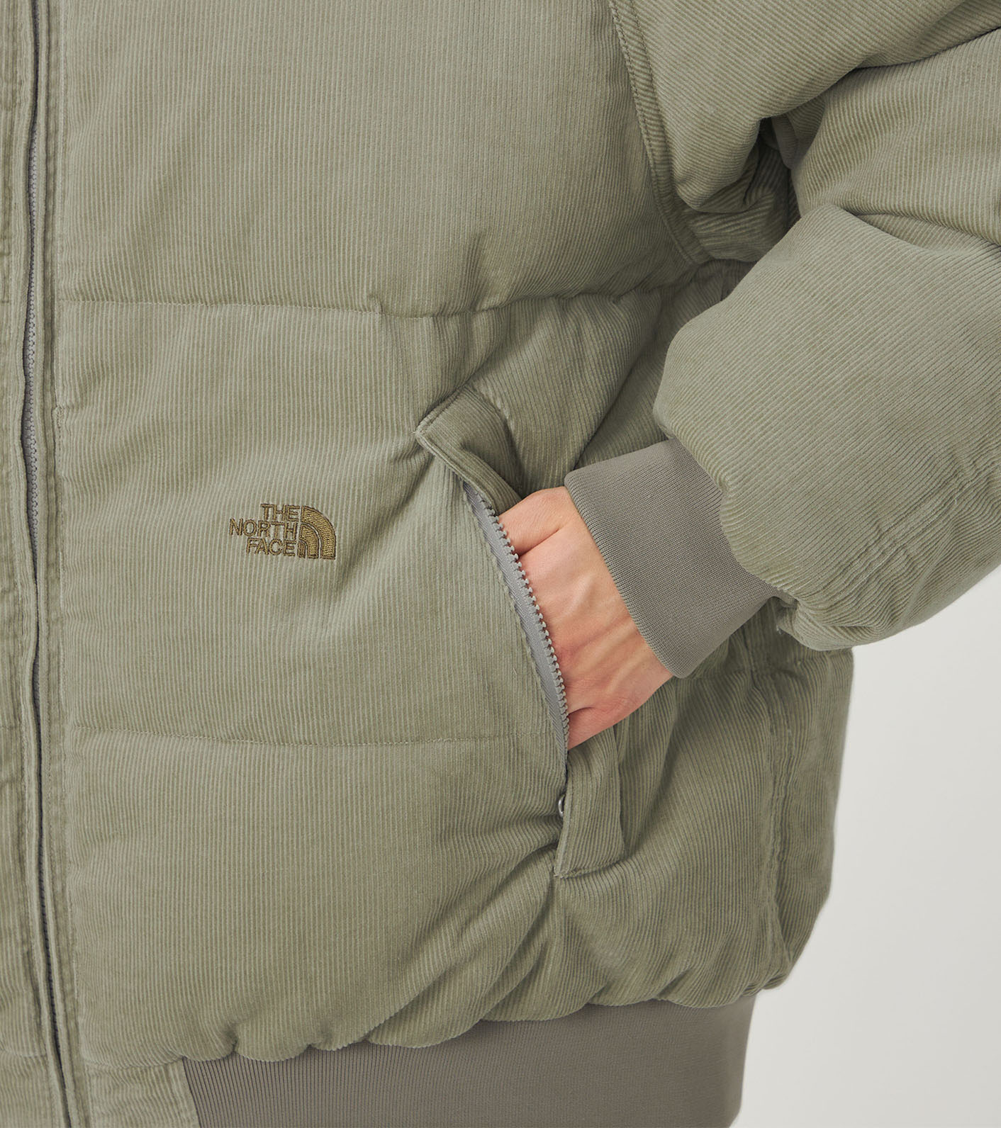 Corduroy Field Down Jacket