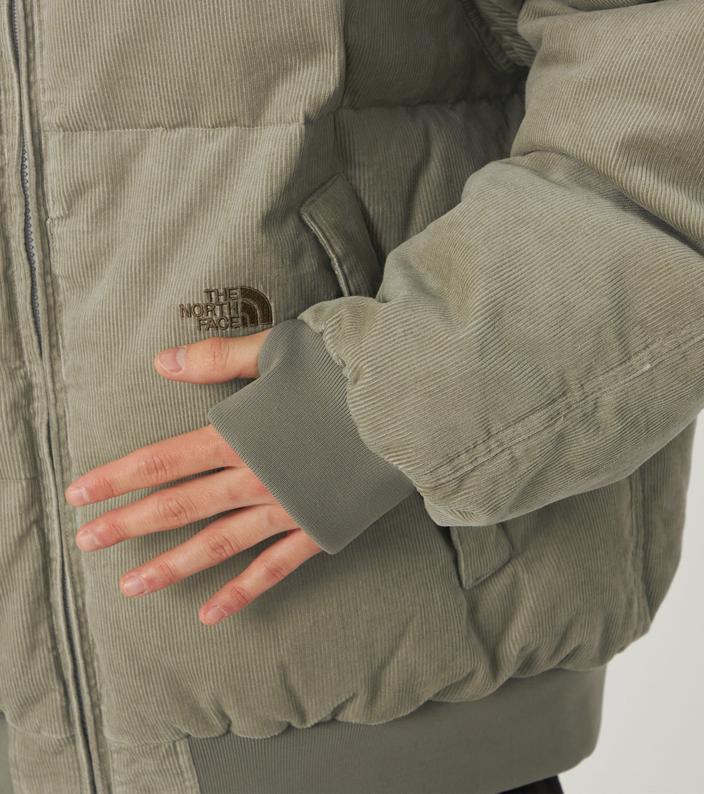Corduroy Field Down Jacket