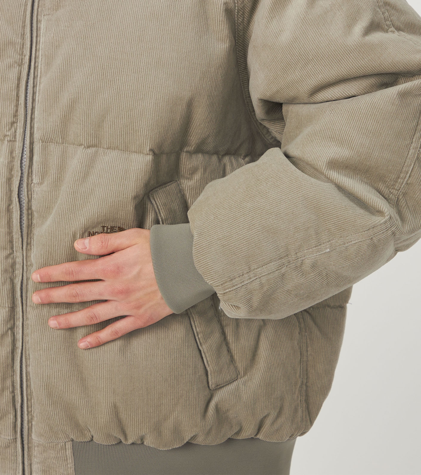 Corduroy Field Down Jacket