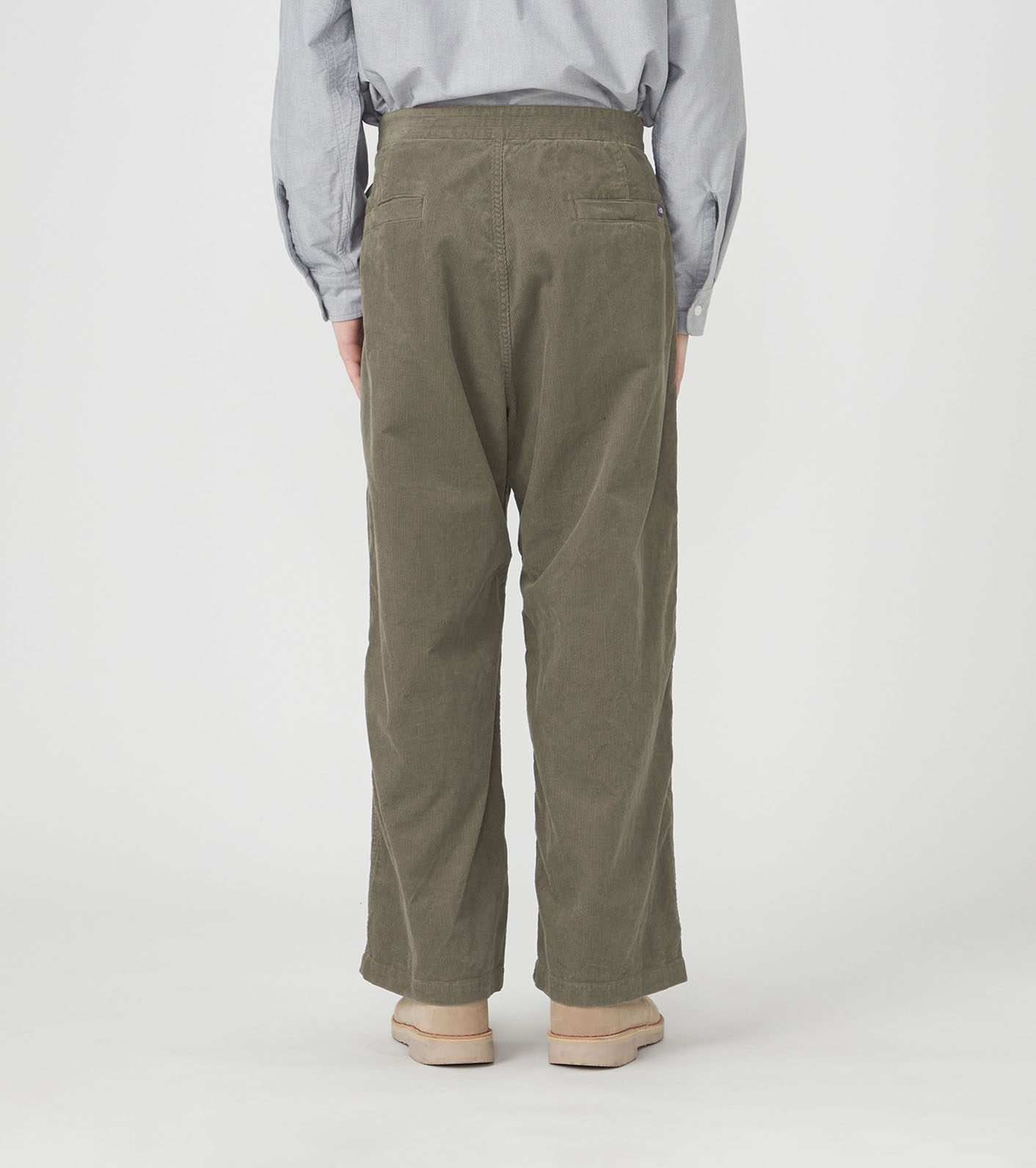 Corduroy Wide Straight Field Pants