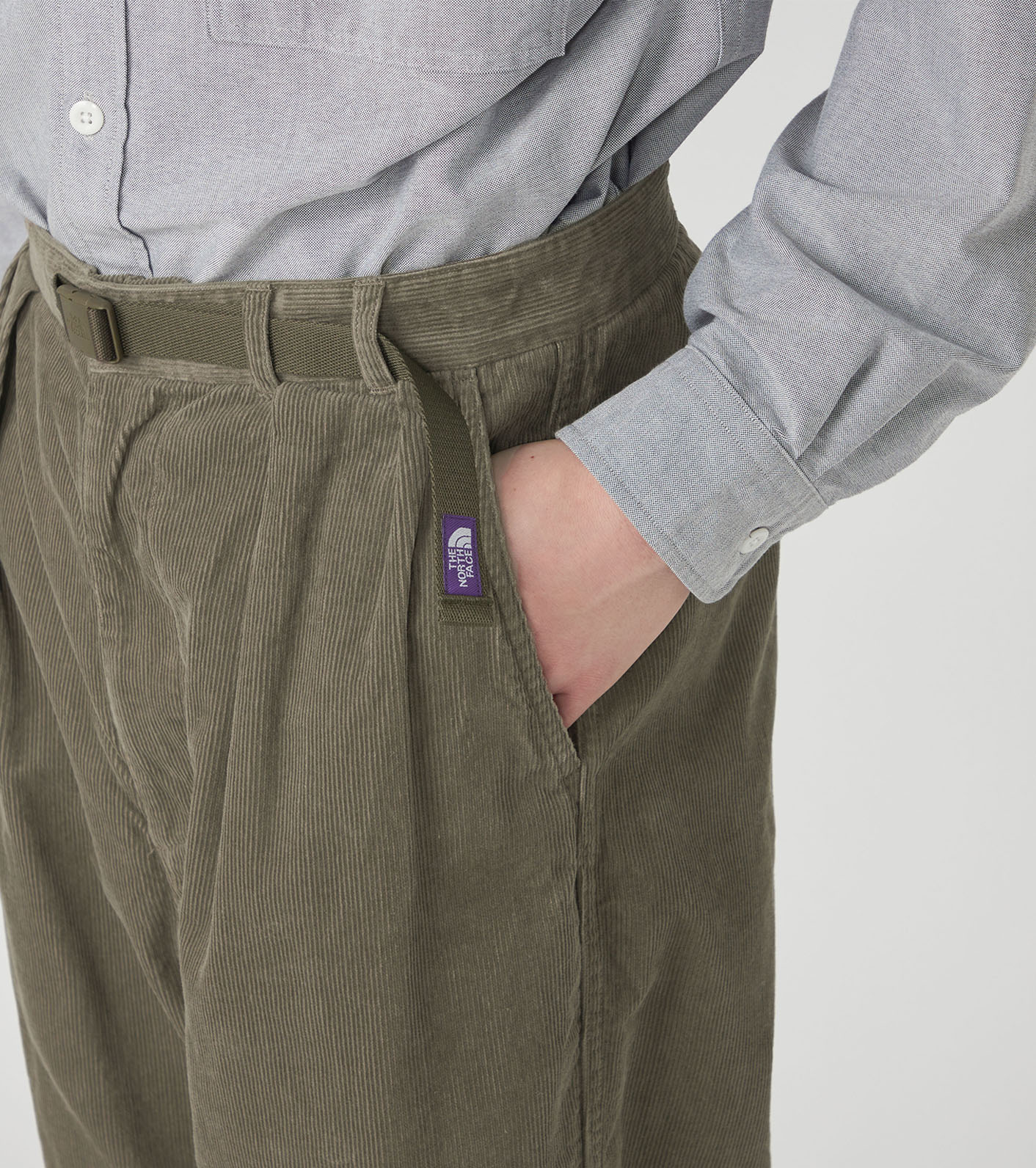 Corduroy Wide Straight Field Pants