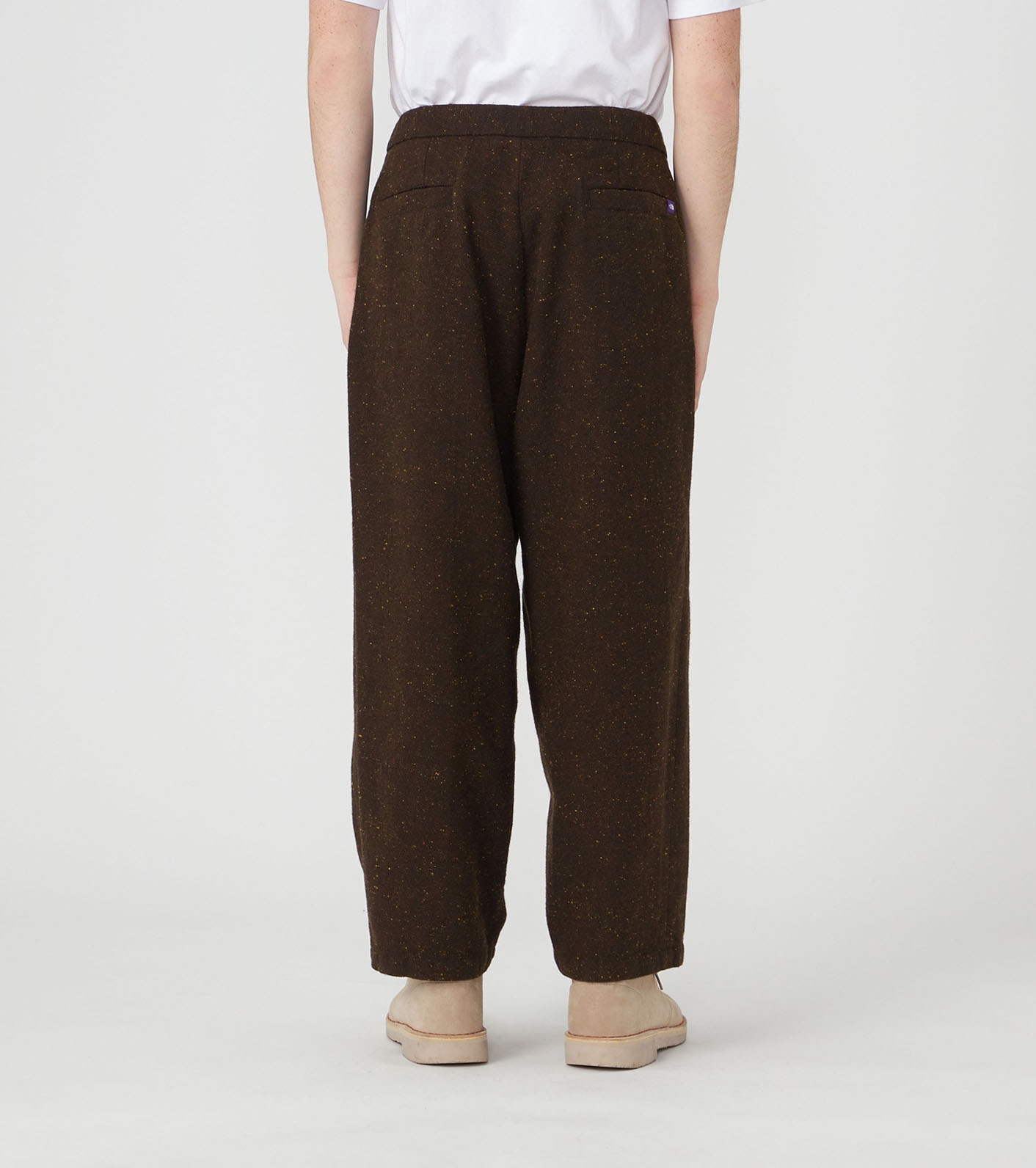 Cotton Wool Color Nep Field Pants